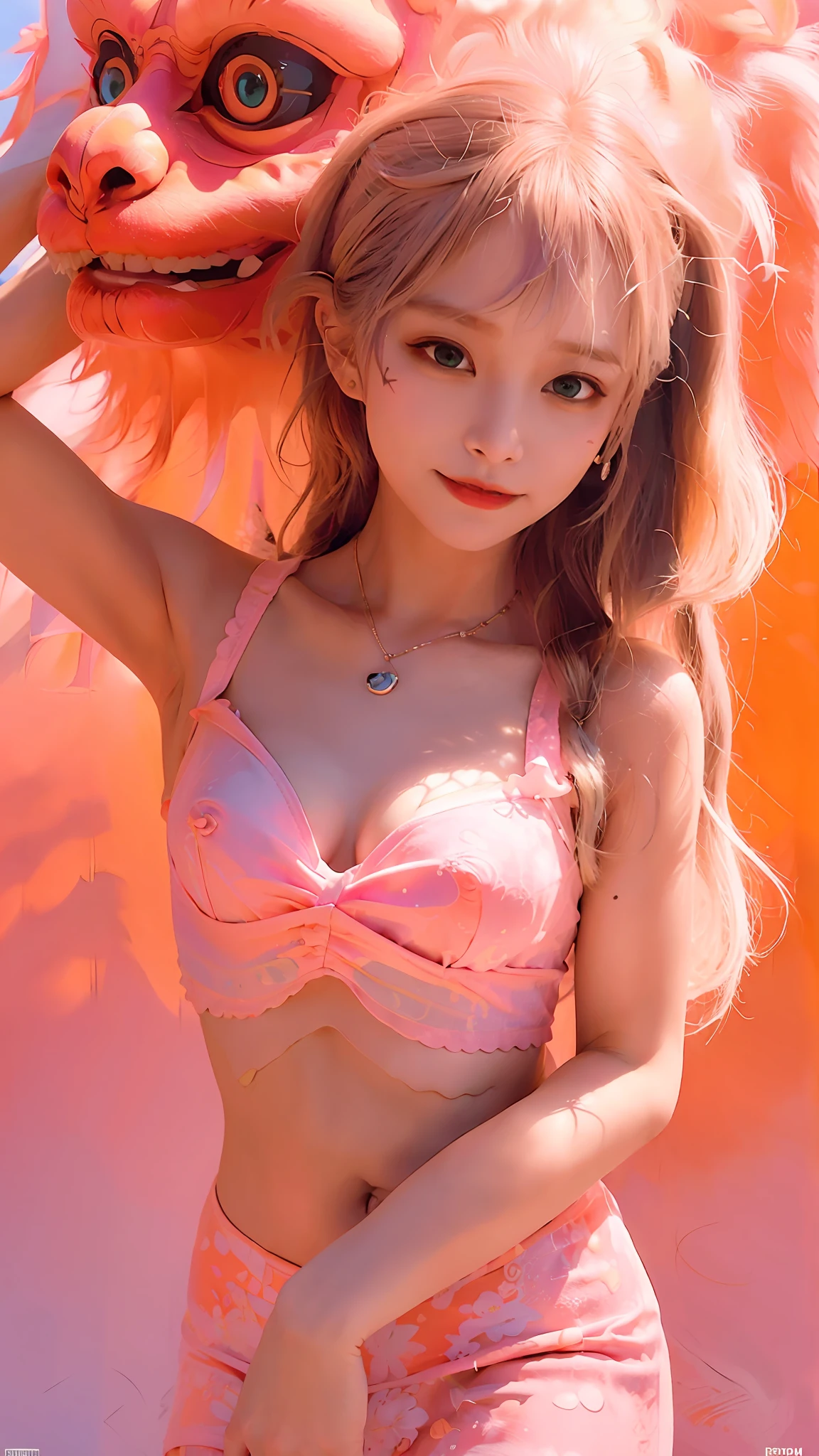 (hyperrealistic), (illustration), (high resolution), (8K), (extremely detailed), (best illustration), (beautiful detailed eyes), (best quality), (super detailed), (masterpiece), (wallpaper), (detailed face), solo, (dynamic pose), 1girl, white dress, off-the-shoulder, blooming flower field, glowing skin, light smile, camel toe, (no panties), (no bra), perfect figure, photo of the most beautiful artwork in the world, Features Modern Punk Woman, Lean in a Van on a California Beach, Popular on ArtStation, CGSociety, Complex, High Detail, Sharp Focus, Dramatic, Photorealistic Painting Art,), (Brush) (Brush), Waist Up, Avades, Long Straight Hair, Dynamic Pose, Model Photography: Photography, HD, High Contrast, Clear Image, Mastery, Balanced Eyes, CG Rendering, Small Skull, Collarbone Detailing, (Top Detail: 1.2) , high quality shadows, beautiful and delicate eyes, free, beautiful, small breasts, tall, blurred background, lime tracksuit, necklace ,perfect body proportions, sunny, daytime, lace, lace shorts.