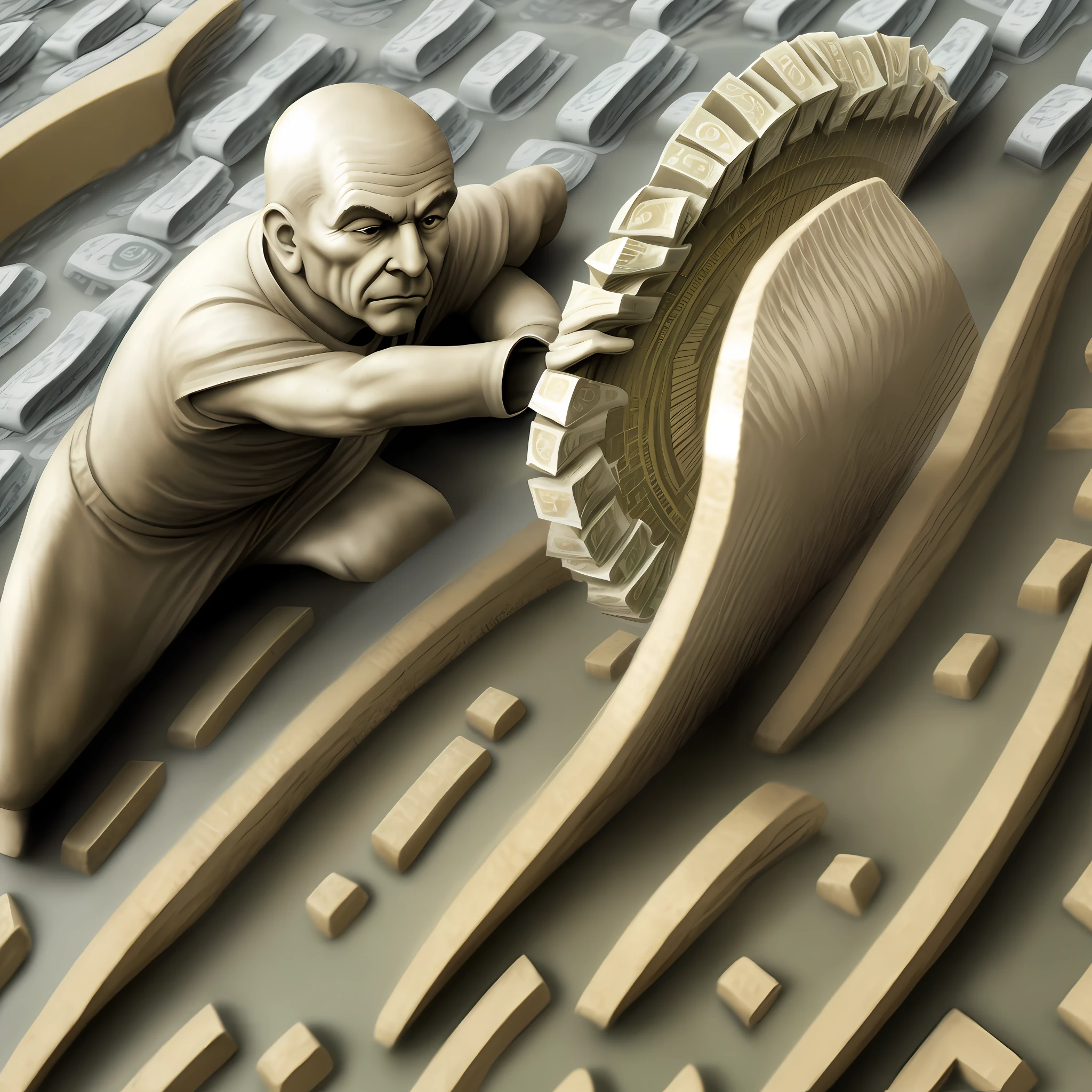 Dollar stepping on the Euro