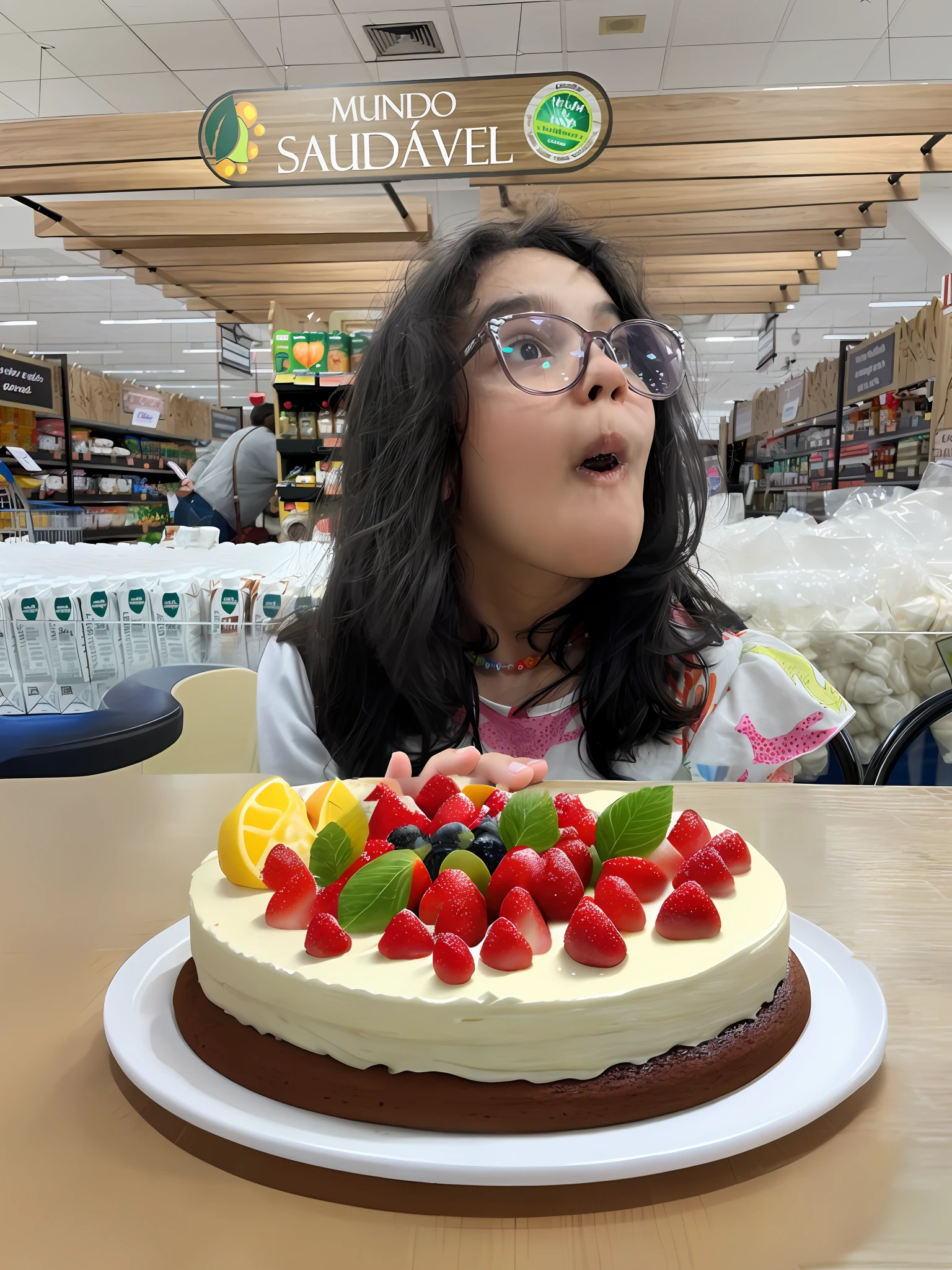 improve food, make it more realistic, real food, real cake, appetizing, ultra realistic