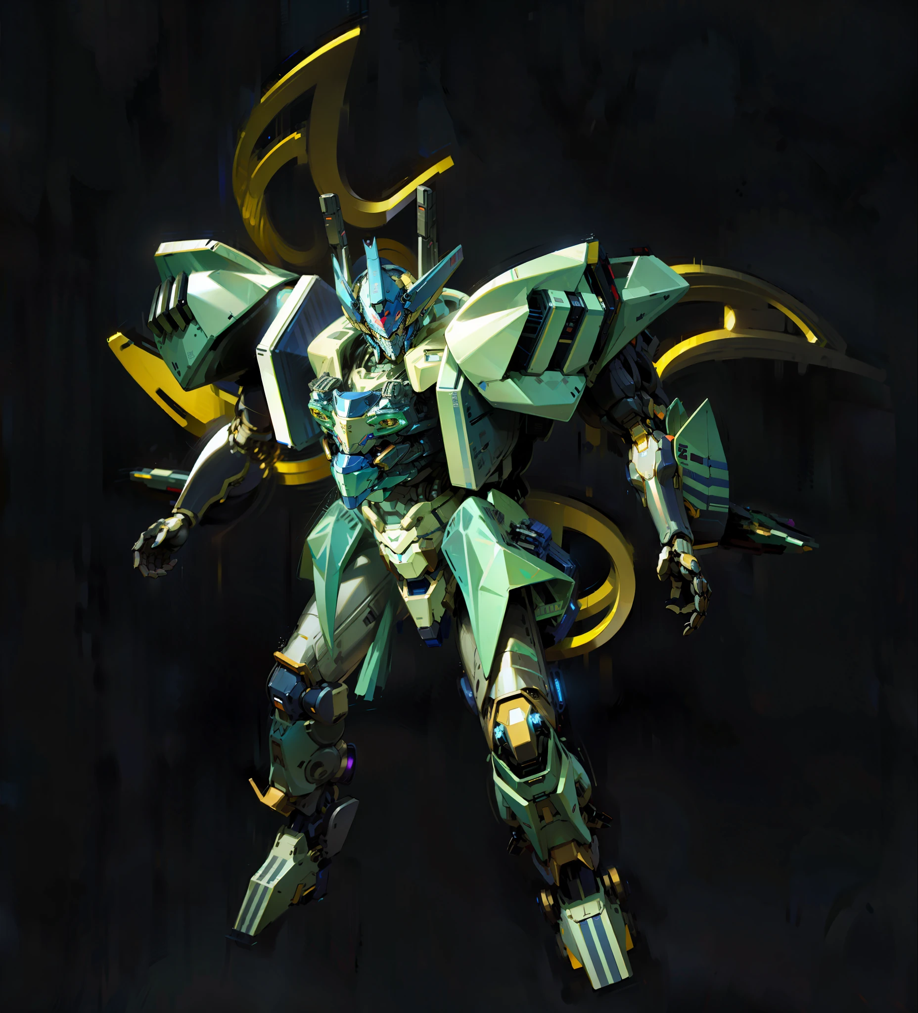 Robot, Epic Robot, Blue Livery, Mechanical, Complex, Real, Humanoid Mech, Roland Zilvenskis 3d Render Art, Polycount Contest Winner, Humanoid Mech, 3D Render Stylized, Beautiful Robot Character Design, Mecha Portrait, Mecha, Transformers Style, Realism,