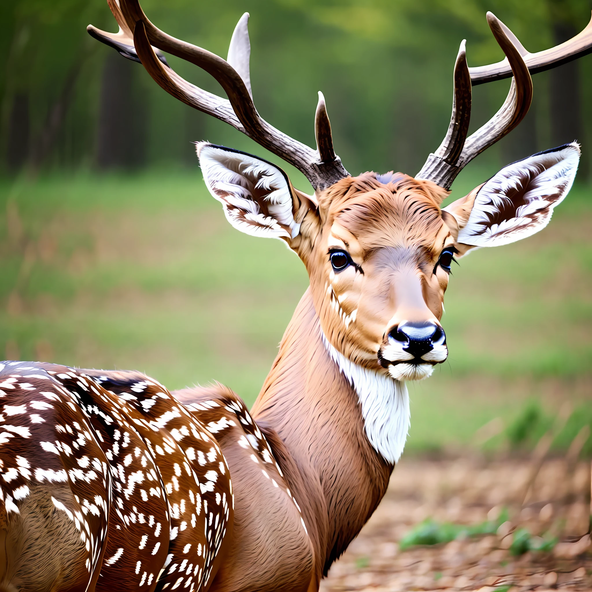 a young deer yearning for lovemaking