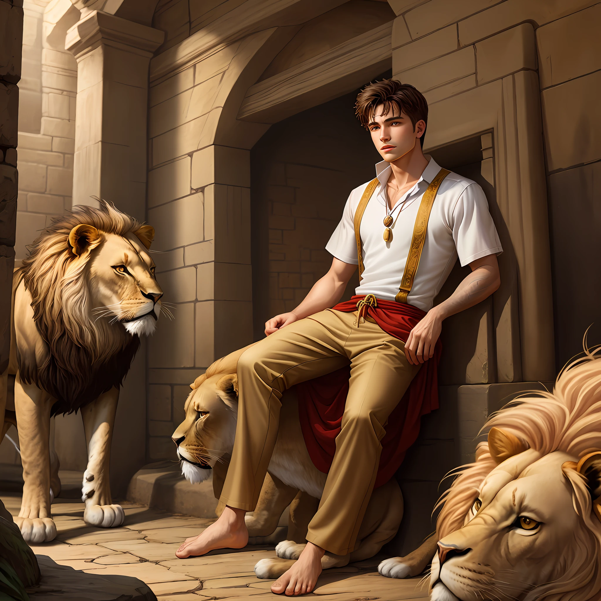 Daniel in the lion's den