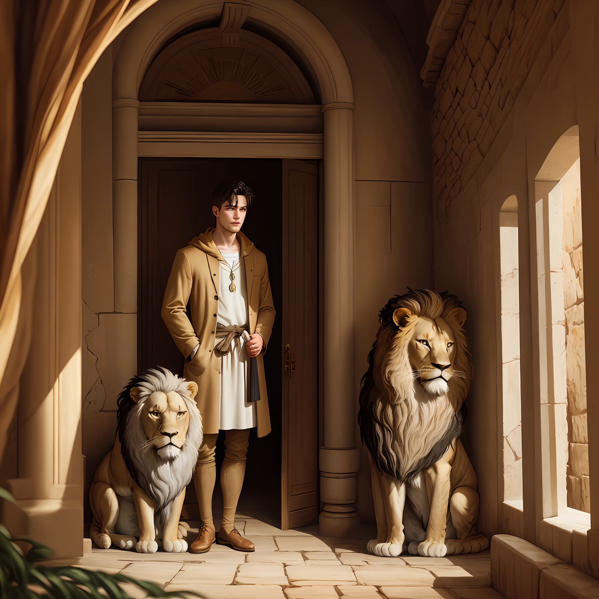 Daniel in the lion's den