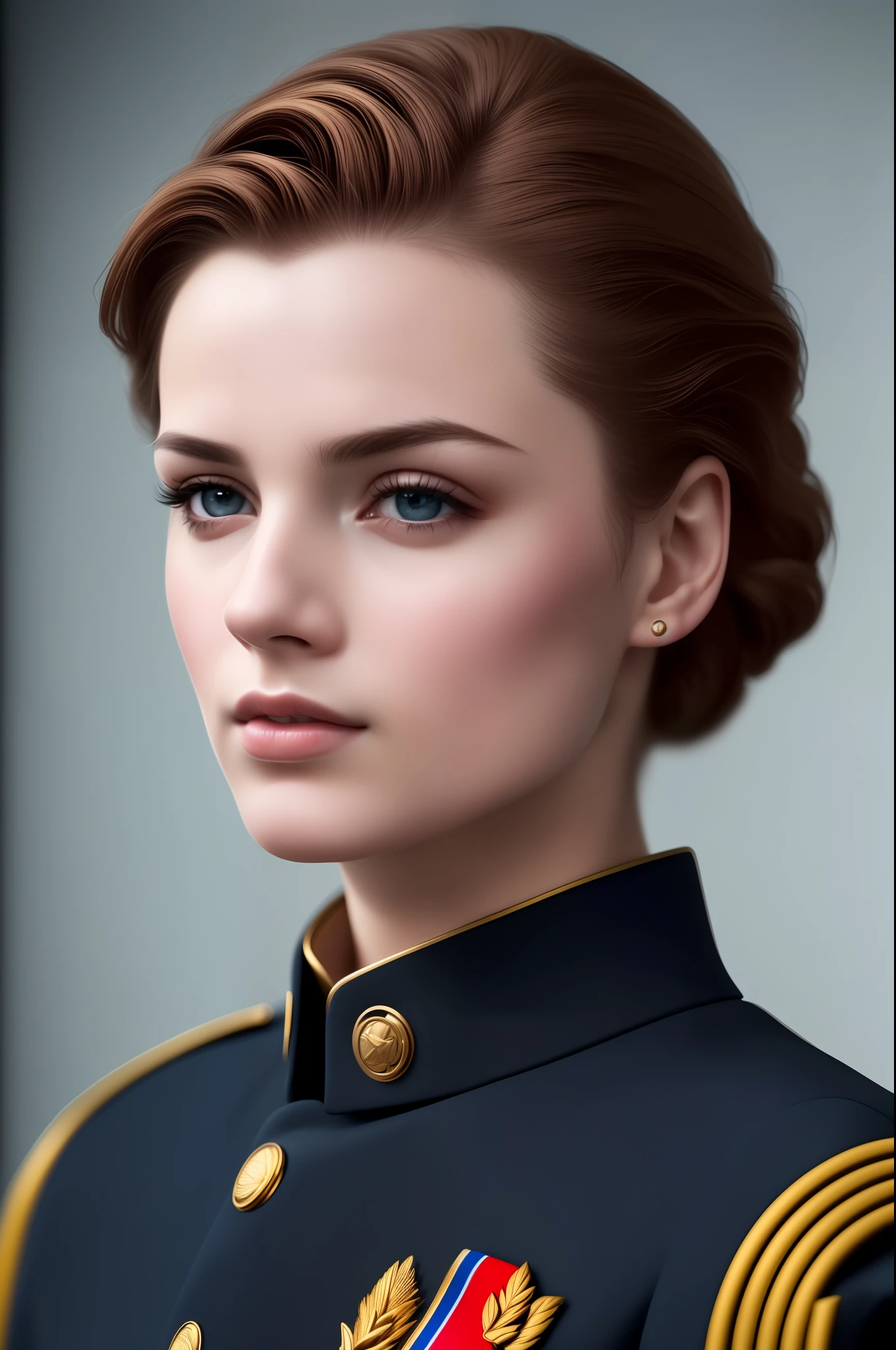(8k, RAW photo, best quality, masterpiece:1.2), (realistic:1.3), (photorealistic:1.3), ultra-detailed, (high detailed skin:1.2), 8k uhd, dslr, soft lighting, high quality, film grain, Fujifilm XT3, best quality, beautiful lighting, modelshoot style, (extremely detailed CG unity 8k wallpaper, hasselblad award winner), Soviet woman, in the uniform of the future empire of the USSR, detailed face, cinematic lighting, photorealistic, dramatic atmosphere, octane render, unreal engine 5, trending on artstation, high quality, ultra wide angle, sharp focus, cinematic, hyper realism, high detail, photo realistic, poster, volumetric lighting, very detailed faces, 4k, 8k