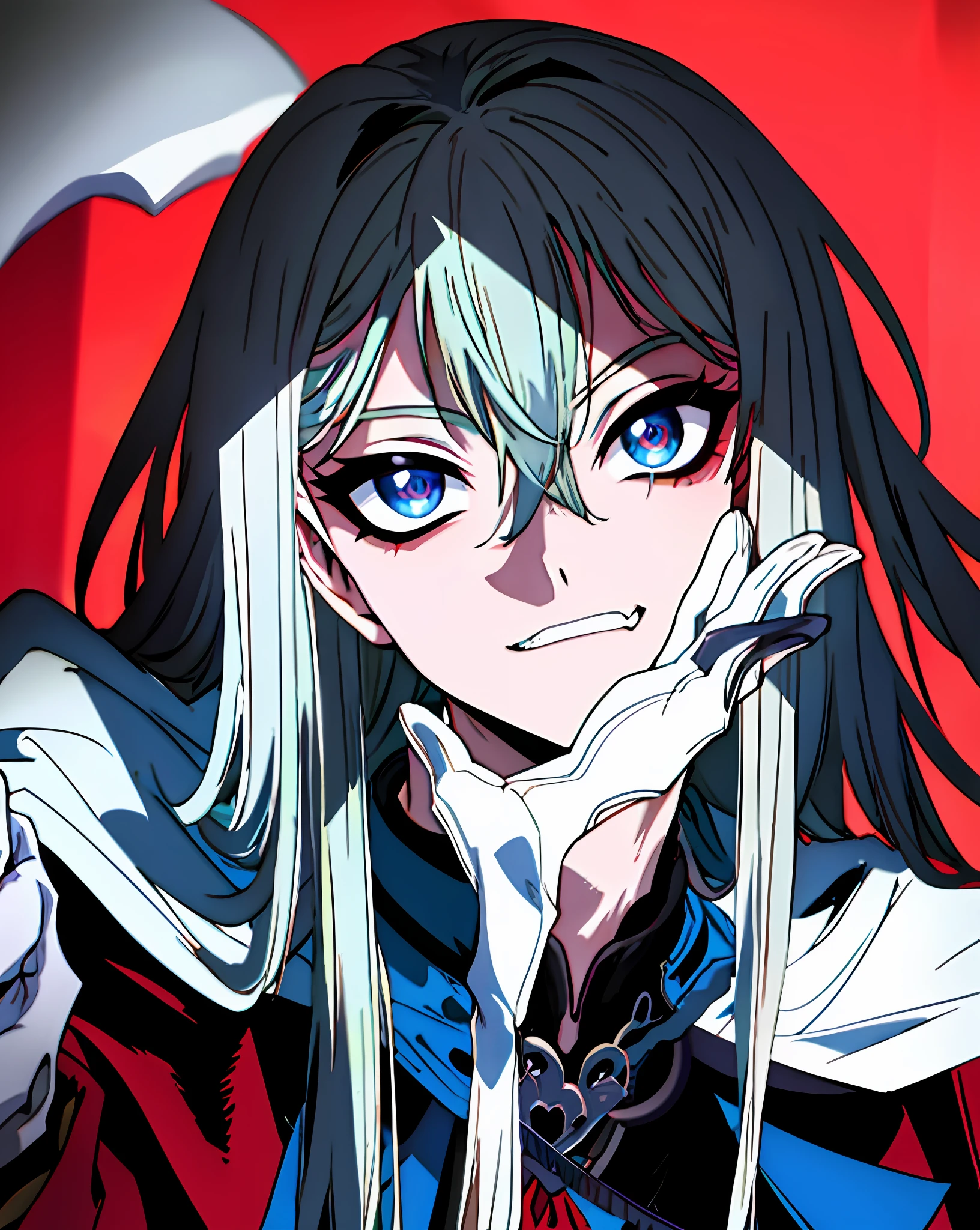 A beautiful sexy and majestic villain