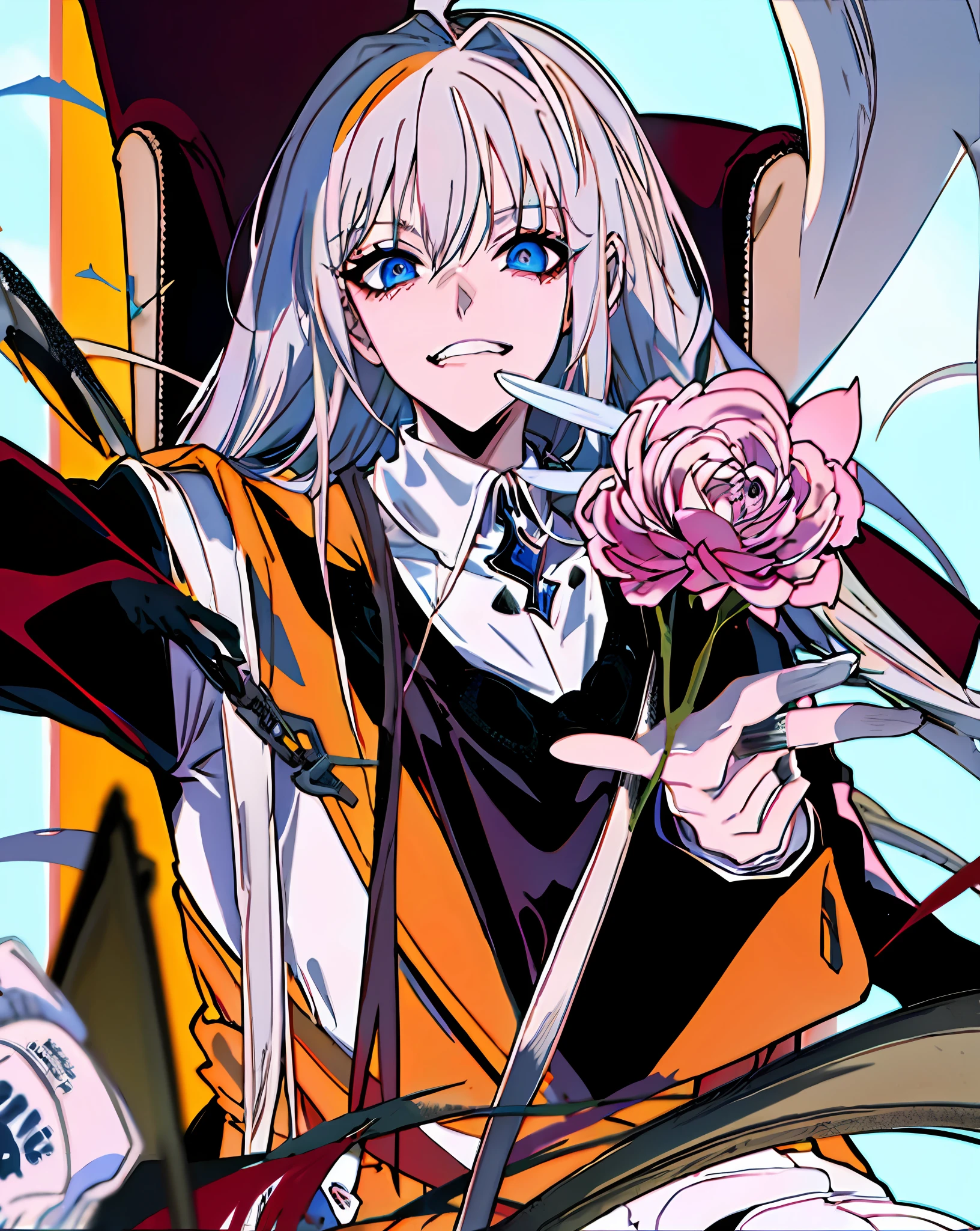 Villain, young man, cruel, more majestic and beautiful