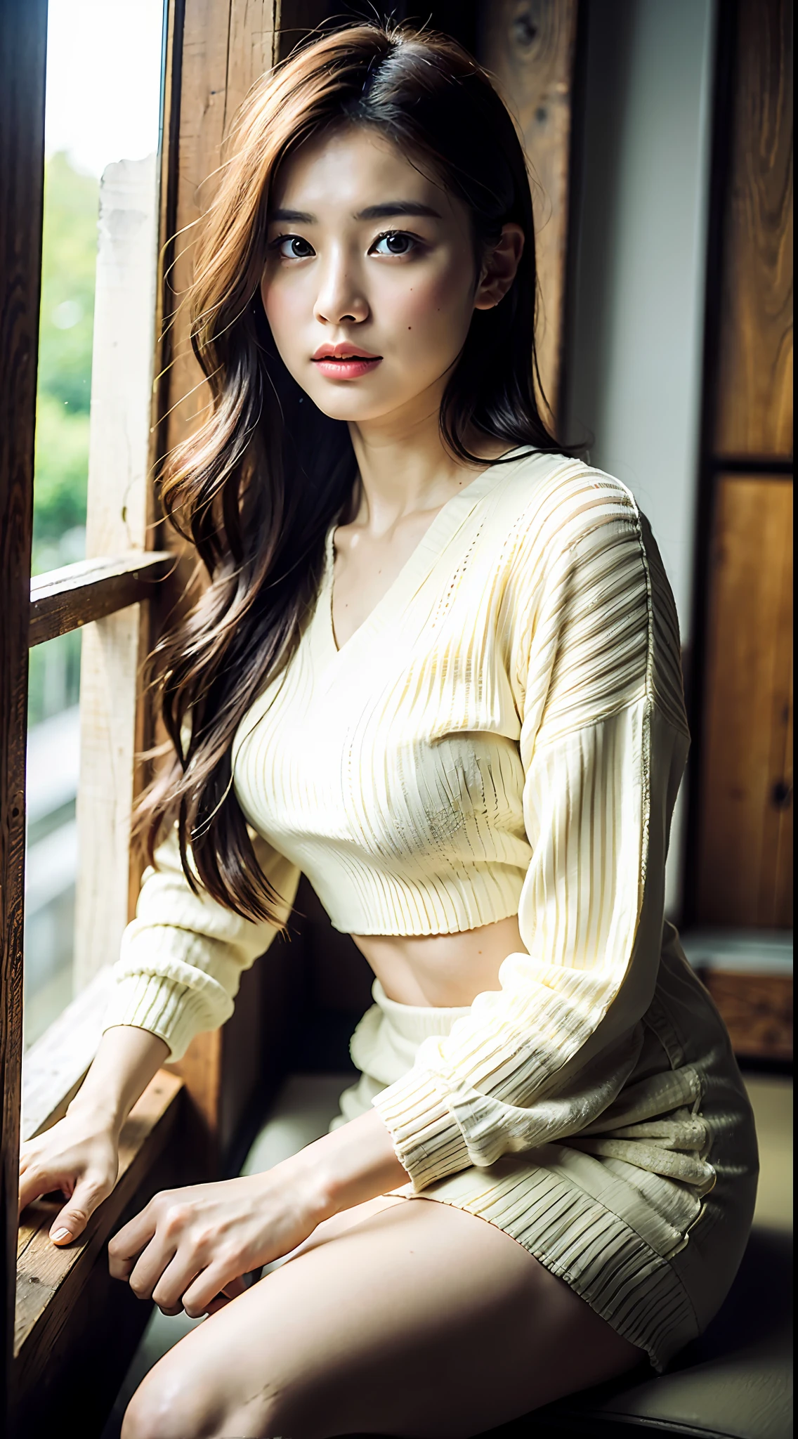 (Best quality, 8k, 32k, Masterpiece, UHD:1.2) , Photo of Pretty Japanese woman