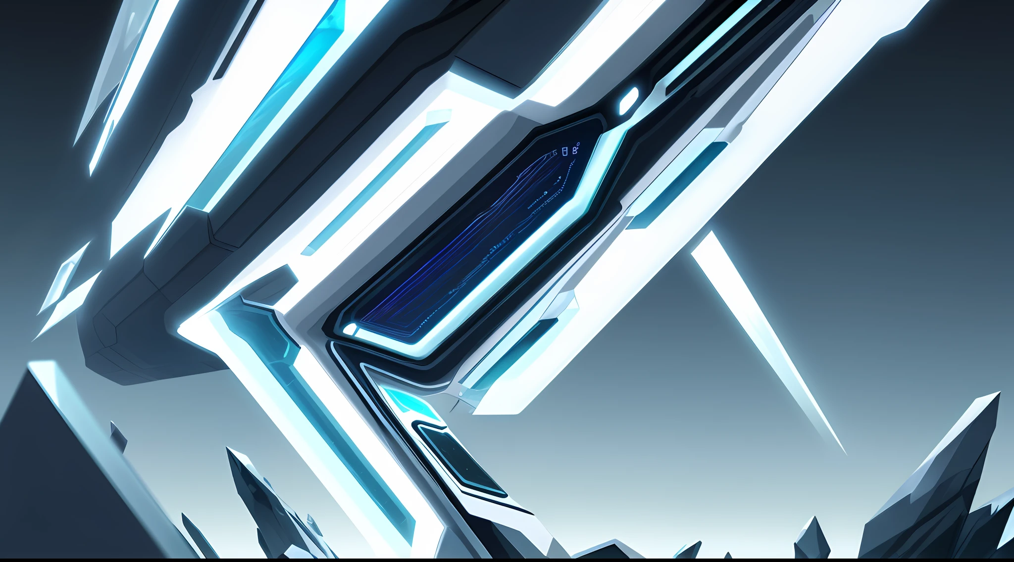 crystal throughout, style futuristic, abstract, 32k UHD, clear edges, fragment design, spectrum,