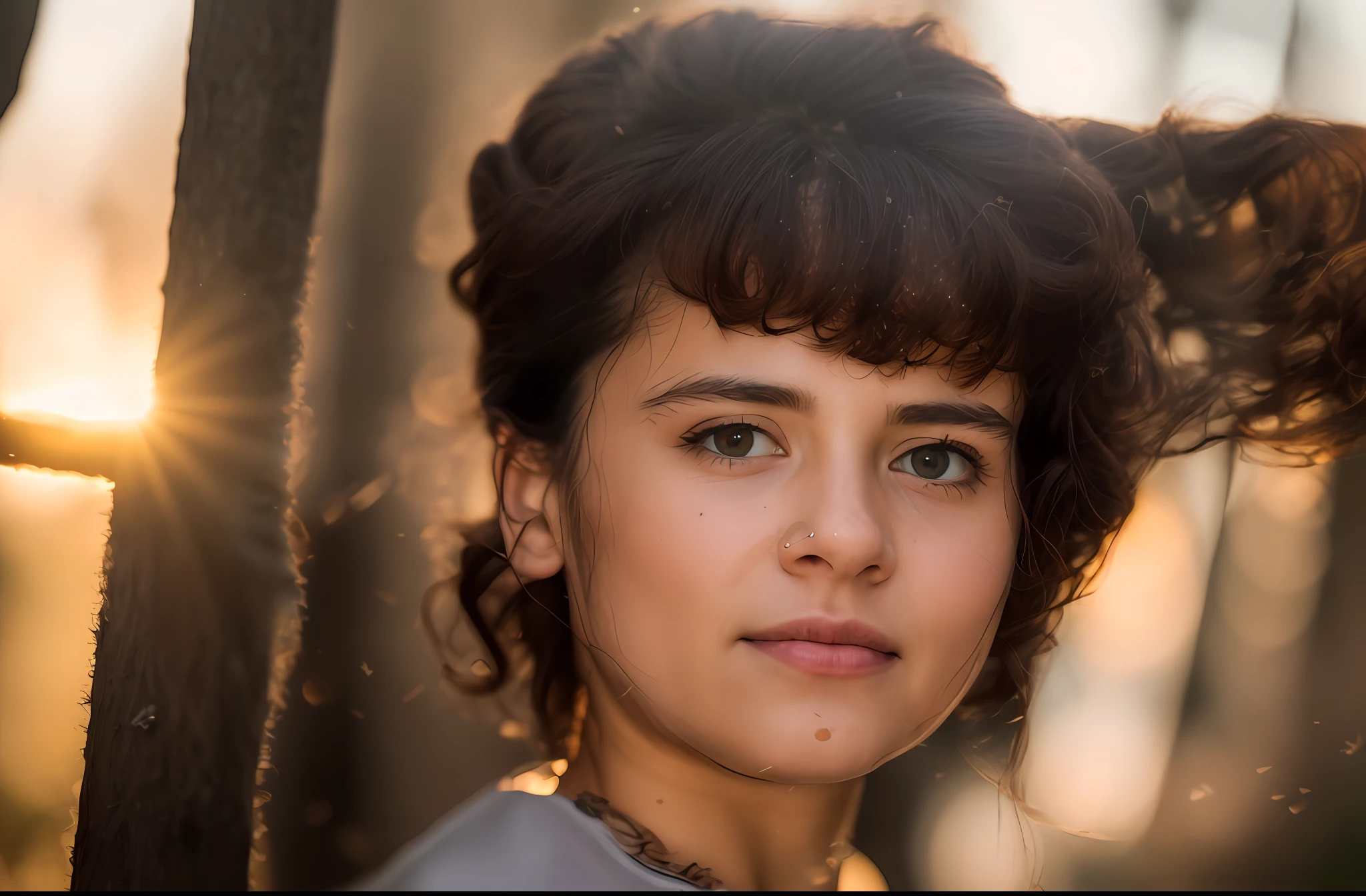 masterpiece, use the same photo: 1.2, walking on a beautiful sunset, (high detail: 1 1), rough face, natural skin, high quality, nsfw, beautiful eyes, (detailed face and eyes), (face: 1 2), noise, extra, real photo, PSD, lamp film photography, sharp focus, contrast lighting, detailed skin, high resolution 8k, crazy detail, realistic, professional photography, 8k UHD, SLR camera, soft lighting, high quality, grain film, Fujifilm XT3