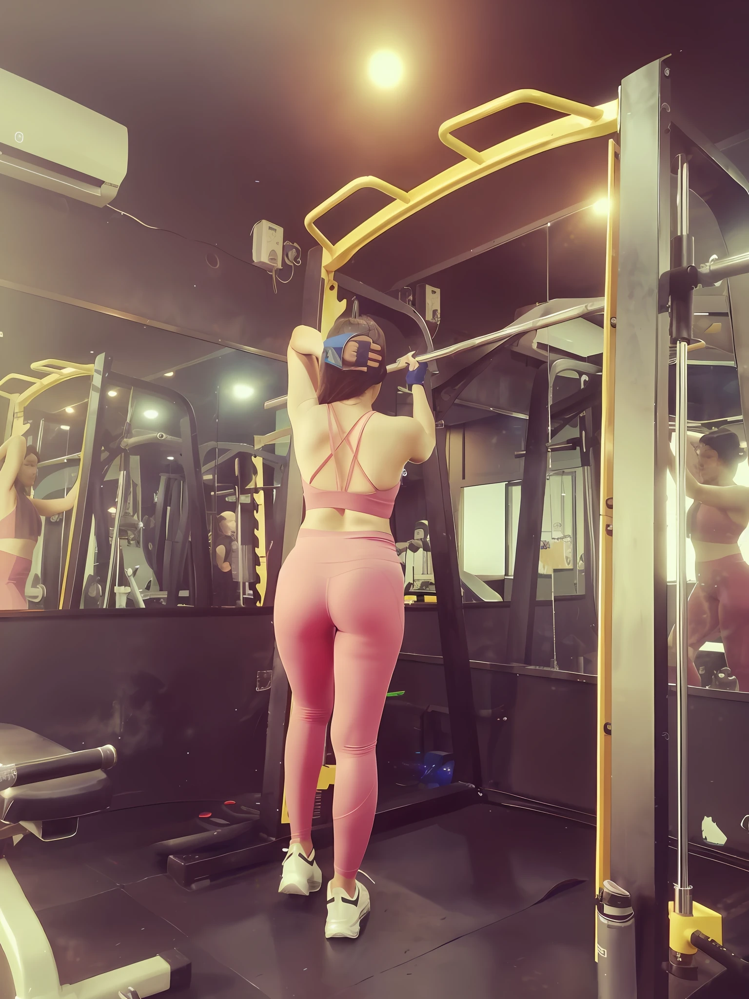 best quality, ultra high res,huge ass, (ray tracing:1.4),(long legs:1.4),big breast,narrow waist,(from behind:front:1.1),Big Ass,Super Sexy Model Body,Big Tips