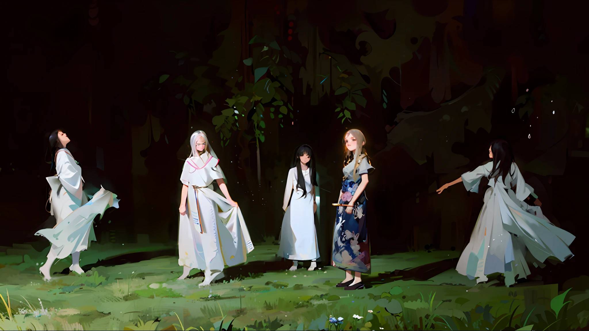 oil painting, oil brush, by yuming li, artstation