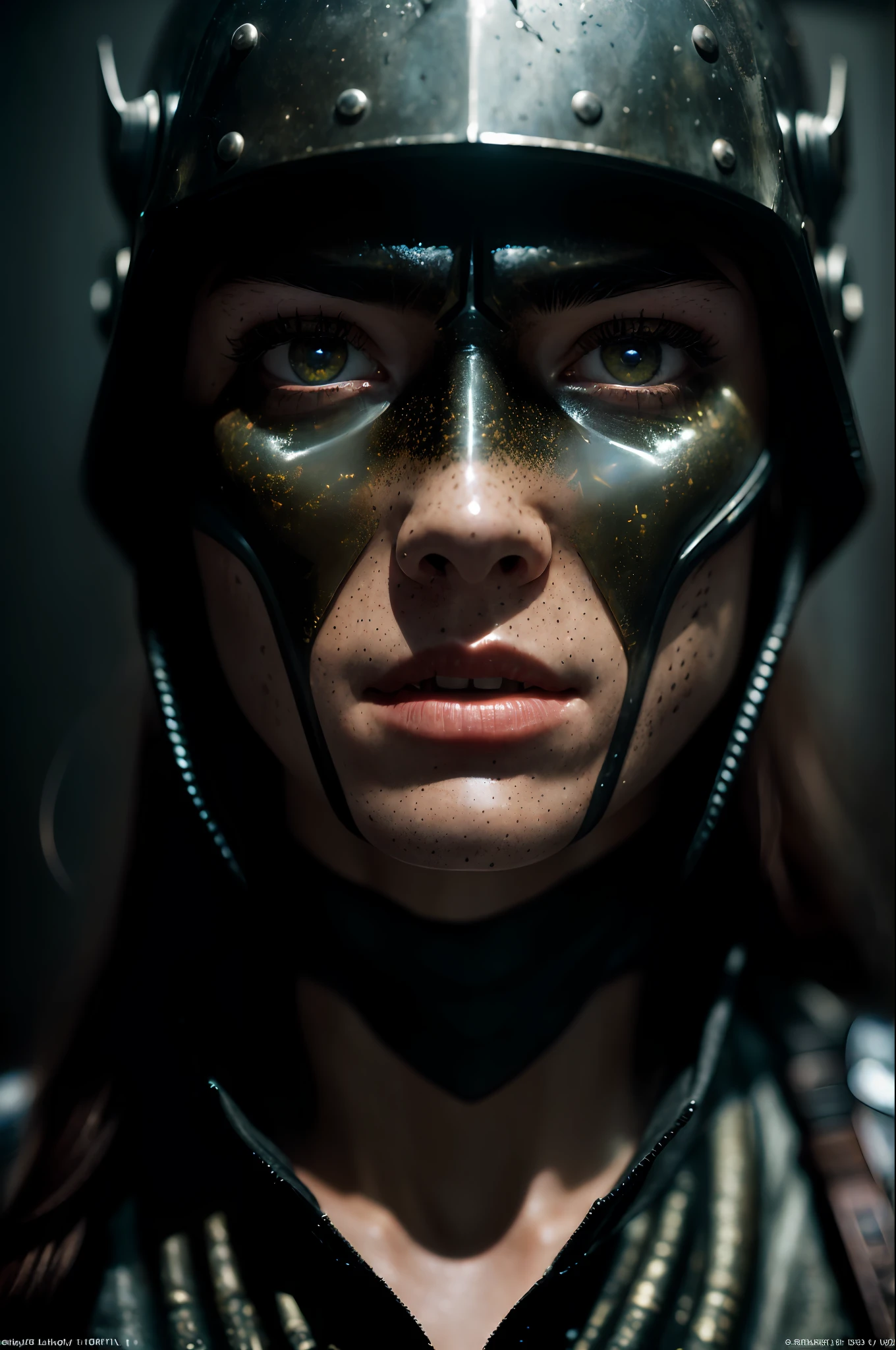 Film, ((Face close-up)), best quality, sharp graphics, diffuse light, (The detail is clear for every hair on the face), 1elf, angelic, sexy, nsfw, sexy woman, depth of eyes, (go, fantasy, (beautiful illuminated eyes), realistic photo, hdr, nikon d850, ((vibrant, realistic photo, realistic, dramatic, sharp focus, 8k)), (light freckles: 0.6), subsurface dispersion, sharp, retouched and complex details, by Greg Rutkowski, by (Jeremy Lipking,:0.8), ((junji ito)), by ralph bakshi,((Silent Hill)), HR Giger, Beksinski, (complex details: 1.12), hdr, (intricate details, hyperdetailed:1.15), apocalyptic background, background stuff, highly detailed, (dark:1.3), dark, faded, hdr, (fantastic atmosphere:0.8)