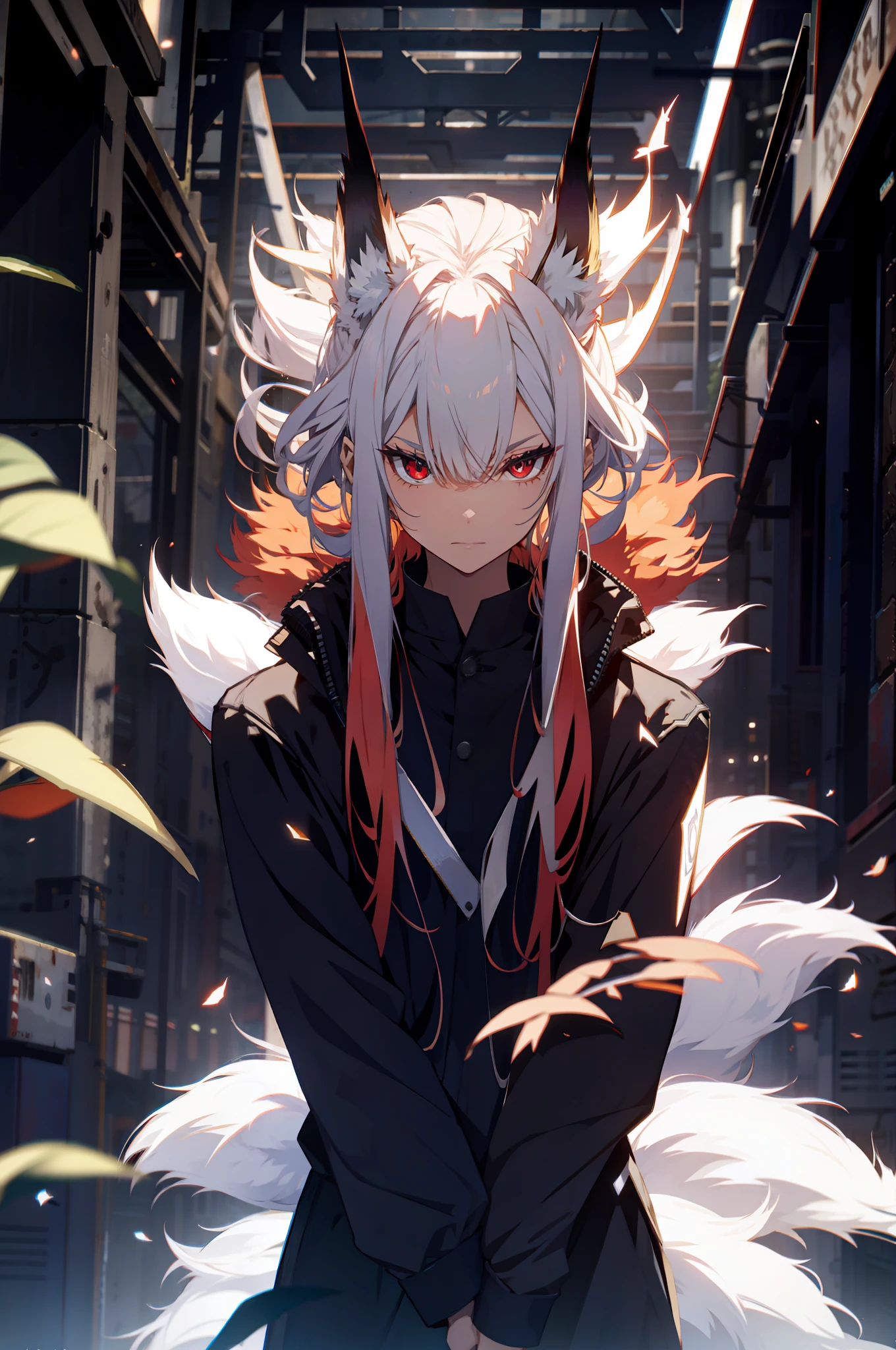 Fox demon, nine tails
