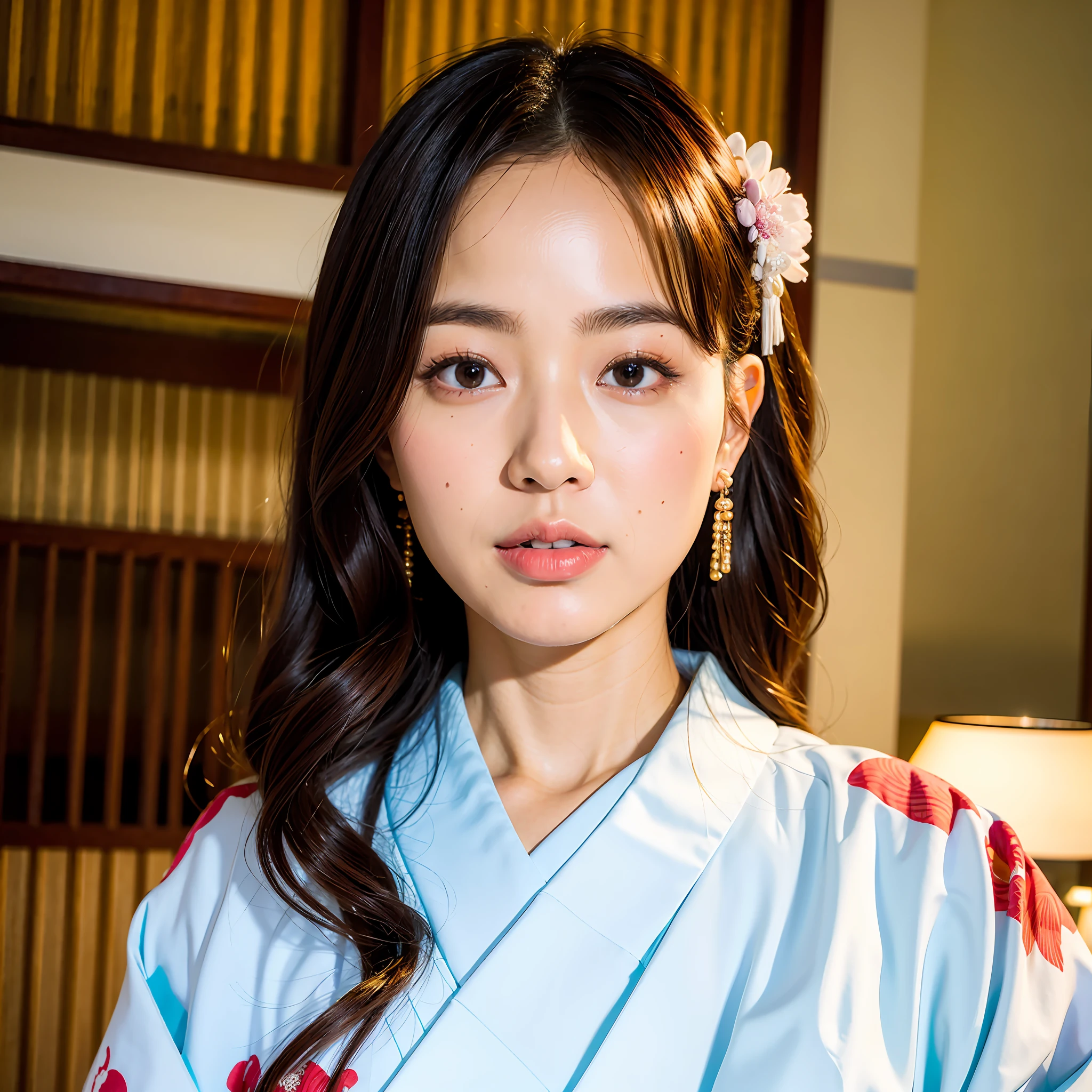(8k, masterpiece, best quality, raw photo),kimono, obi, japanese-style room