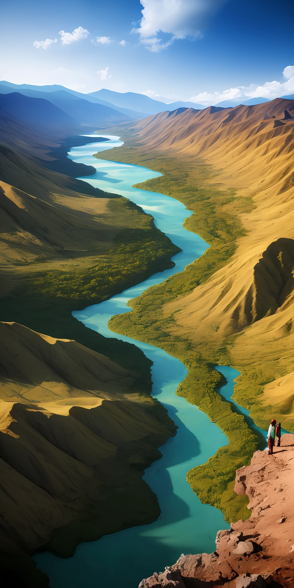 Masterpiece, best quality, high quality, extremely detailed CG unified 8k wallpaper, ecoscape, valley forgotten by time, huge, smooth, Natron Lake, tamarind, miniature, award winning photography, bokeh, depth of field, HDR, bloom, color aberration, realistic, very detailed, trends on artstation, trends on CGsociety, intricate, high detail, dramatic, midjourney art