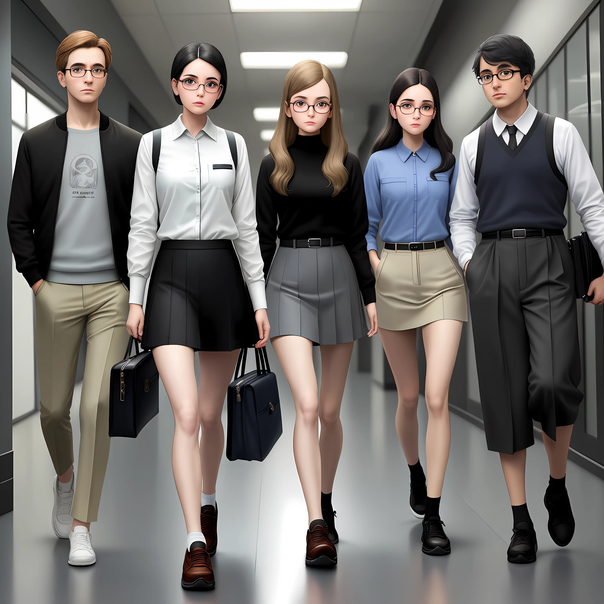 portrait of Margo jacket skirt sneakers glasses purse briefcase from despicable me working in an office, office cubicles Negative prompt: AS-Adult-Neg
ENSD: 31337, Size: 512x768, Seed: 3602099583, Model: Children_Stories_V1-Semi, Steps: 20, Sampler: DPM++ 2S a Karras, CFG scale: 6, Model hash: 62adc0f3ce, Hires upscale: 2, Hires upscaler: 4x_foolhardy_Remacri, Denoising strength: 0.4