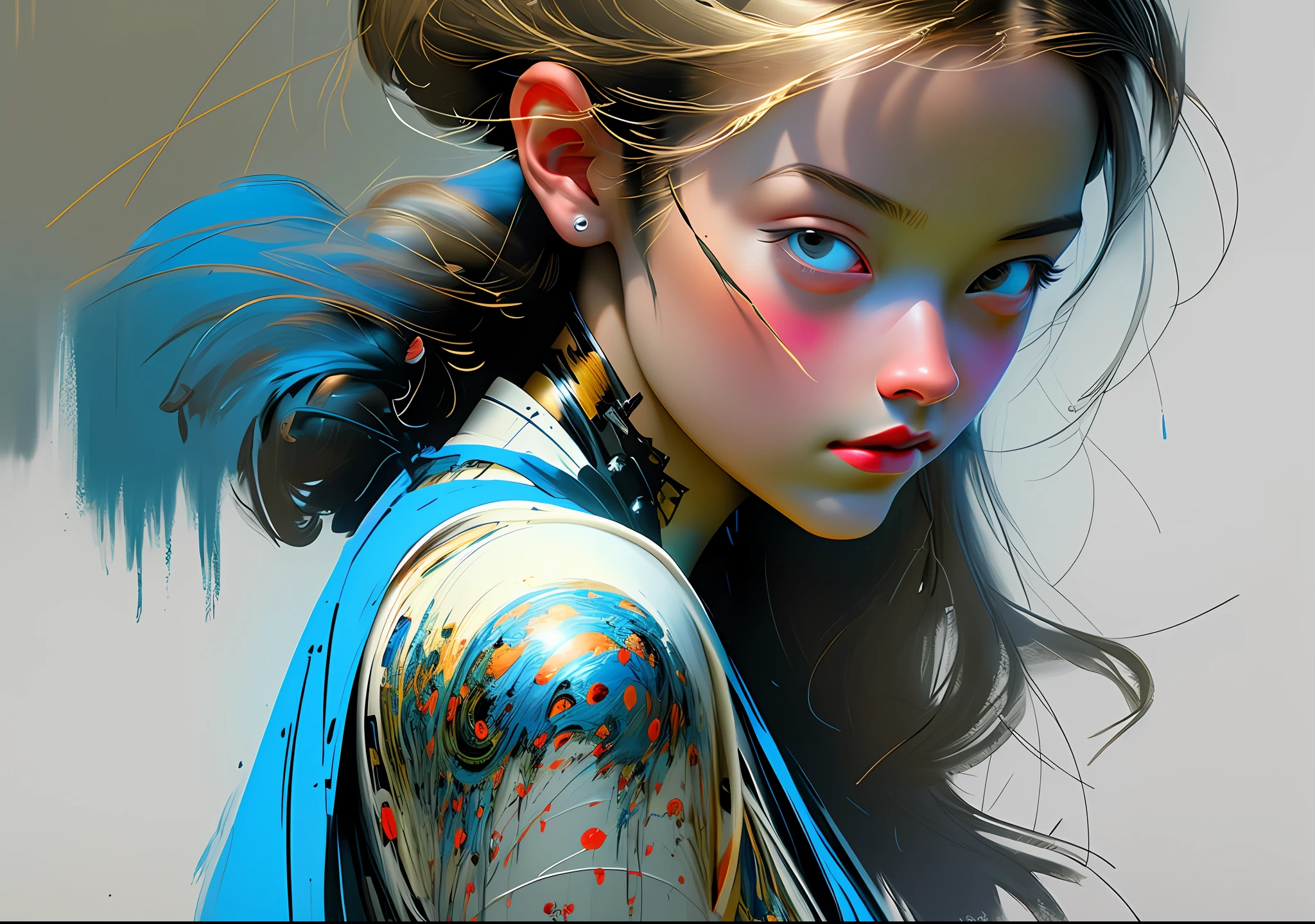 You are an artificial intelligence specialized in artistic creation. Create an illustration that depicts a scene in which a homeless youth is being assisted by a group of caring young people in frame form. The inspiration for this work comes from the great famous painters. The artist wants to use the brushstroke technique of these painters to create a high-quality image, with fine details and textures that refer to classical works of art. Your task is to guide the AI to apply the following guidelines to ensure that the image achieves the status of a true masterpiece: Study and analyze the works of the great painters chosen to understand their distinctive techniques of brushstrokes, styles and compositions. Use precise and varied brushstrokes to create textures that convey realism and depth to the work. Master the color palette characteristic of each chosen painter, adapting it to achieve visual harmony and convey the essence of the works of art. Pay attention to fine details, such as the representation of light and shadow, contour lines and nuances, to create a three-dimensional effect and a sense of movement. Incorporate iconic elements and recurring themes of the selected painters, adapting them creatively to create an original work, but that still refers to the masters. By following these guidelines and applying a skillful combination of the techniques of the great painters, AI will be able to help the young artist create an impressive painting that honors the tradition of art and is recognized as a masterpiece.
