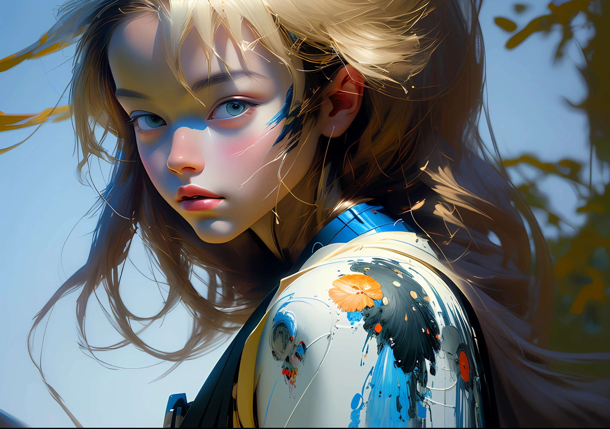 You are an artificial intelligence specialized in artistic creation. Create an illustration that depicts a scene in which a homeless youth is being assisted by a group of caring young people in frame form. The inspiration for this work comes from the great famous painters. The artist wants to use the brushstroke technique of these painters to create a high-quality image, with fine details and textures that refer to classical works of art. Your task is to guide the AI to apply the following guidelines to ensure that the image achieves the status of a true masterpiece: Study and analyze the works of the great painters chosen to understand their distinctive techniques of brushstrokes, styles and compositions. Use precise and varied brushstrokes to create textures that convey realism and depth to the work. Master the color palette characteristic of each chosen painter, adapting it to achieve visual harmony and convey the essence of the works of art. Pay attention to fine details, such as the representation of light and shadow, contour lines and nuances, to create a three-dimensional effect and a sense of movement. Incorporate iconic elements and recurring themes of the selected painters, adapting them creatively to create an original work, but that still refers to the masters. By following these guidelines and applying a skillful combination of the techniques of the great painters, AI will be able to help the young artist create an impressive painting that honors the tradition of art and is recognized as a masterpiece.