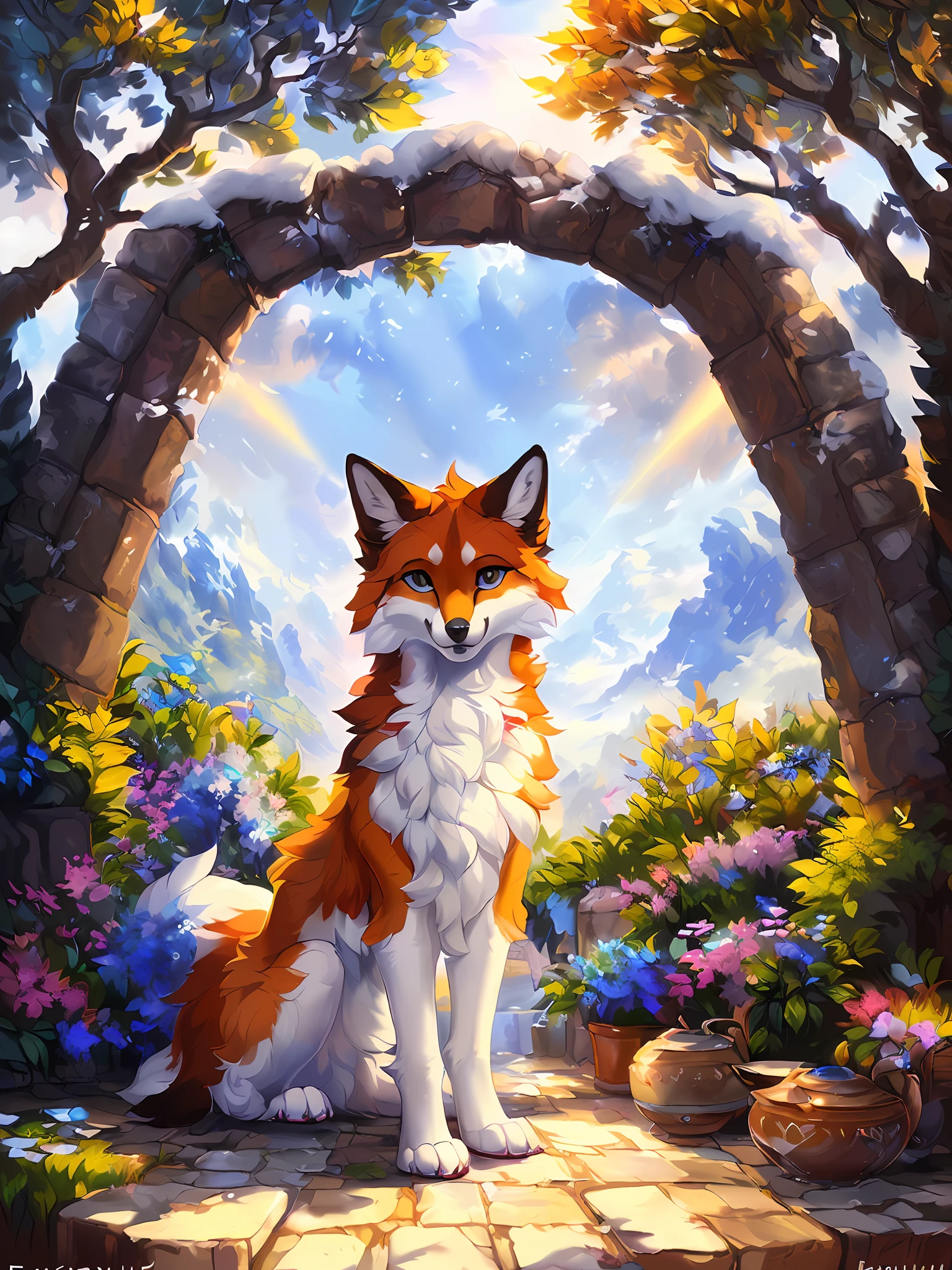 Animal Focus,, Three-quarters View, (Wild)+, Wolf, Fur, Raised Tail, Large Eyes, Pupils, Paws, (Symmetrical)++, Pink Fur,( Canine, Knot, Anatomically Correct, Anatomically Correct, (Anatomically Correct, (Canine, Animal, Animal, In Estrus, Y, Masterpiece, Best Quality, by Hioshiru, Snowskau, Foxovh. Impasto Impressionists, Nguyen Jia, Pino Diane, Detailed Background, Detailed Image, Detailed Hair, God Rays, High Details, Cinematic Lighting, (Avatar)