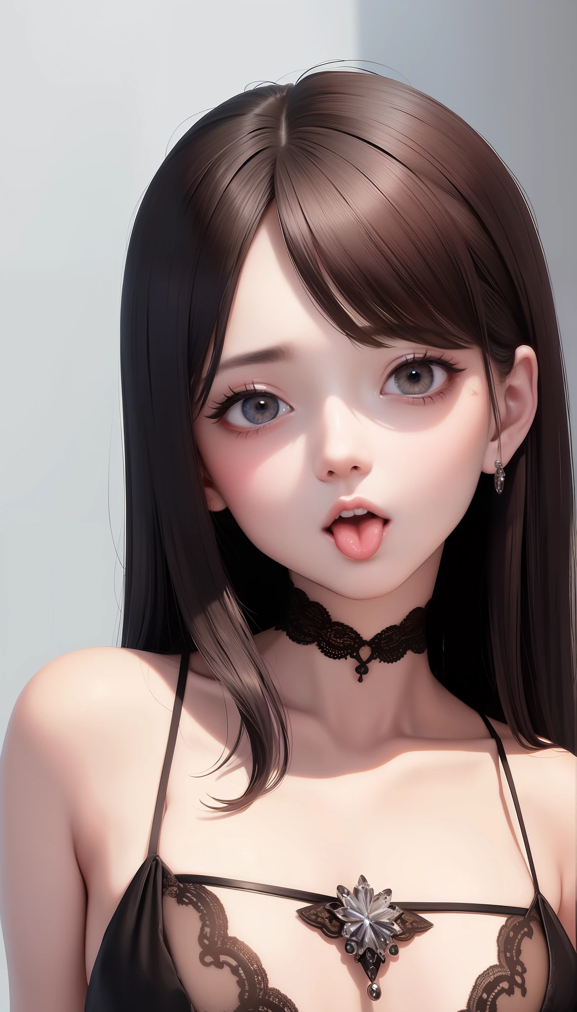 (masterpiece), (best quality), solo girl, (throat), (saliva), ((breath)), (uvula), (totally open mouth), close-up, teeth straight: 1.25, delicate face, front image, facing the audience, water mist: 1.35, shy flushed complexion, lipstick: 1.1, (milk in mouth, cream splashed on face, milk shot on tongue)