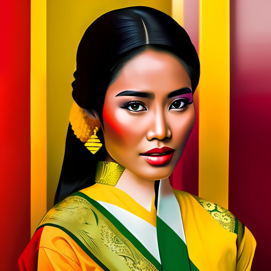 Myanmar lady