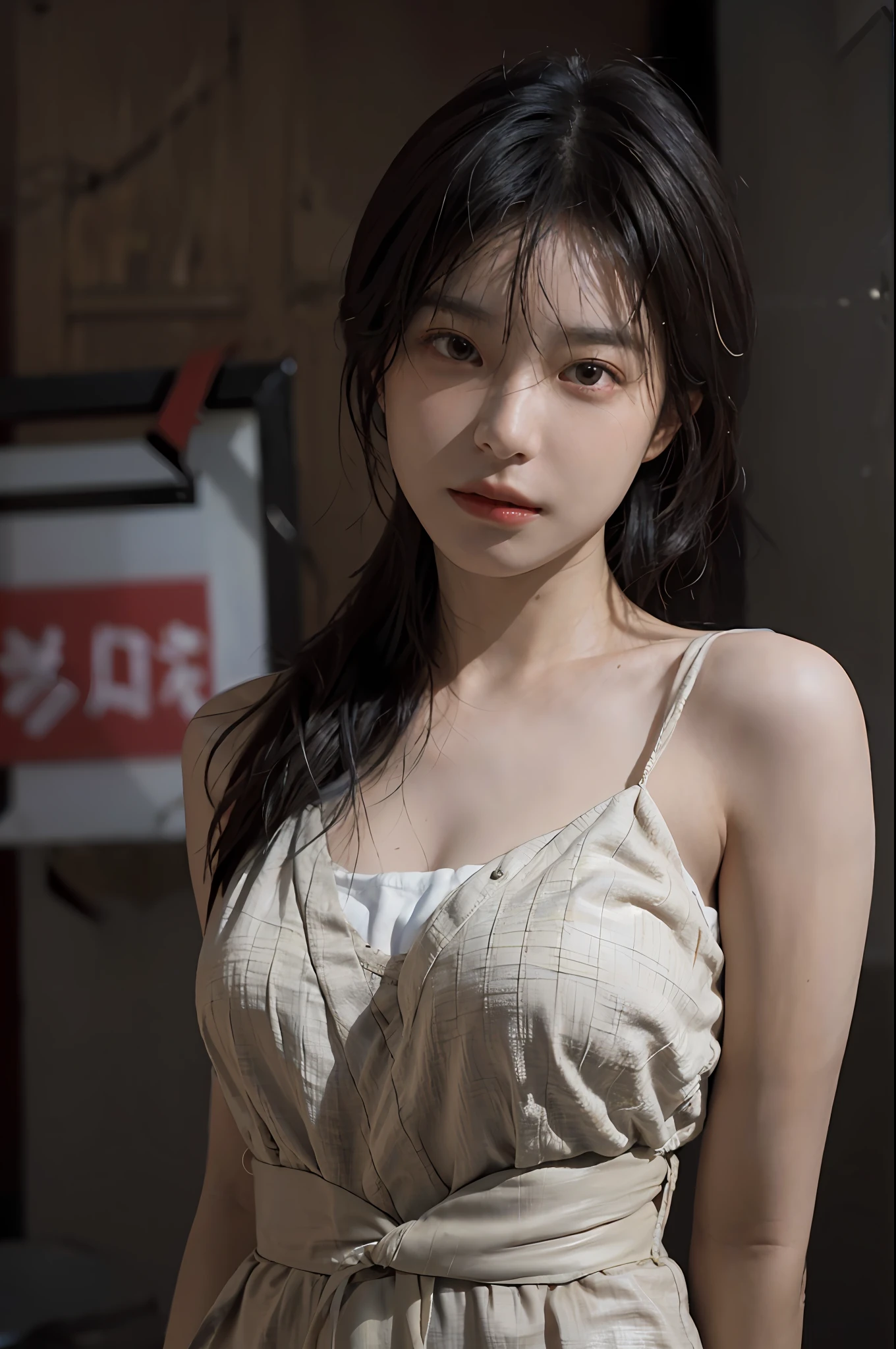 8K,Best quality, masterpiece, ultra high res, (photorealistic:1.4), raw photo, (Authentic skin texture:1.3), (film grain:1.3), (selfie angle),1girl,beautiful detailed eyes and face,masterpiece, best quality,close-up,upper bod,