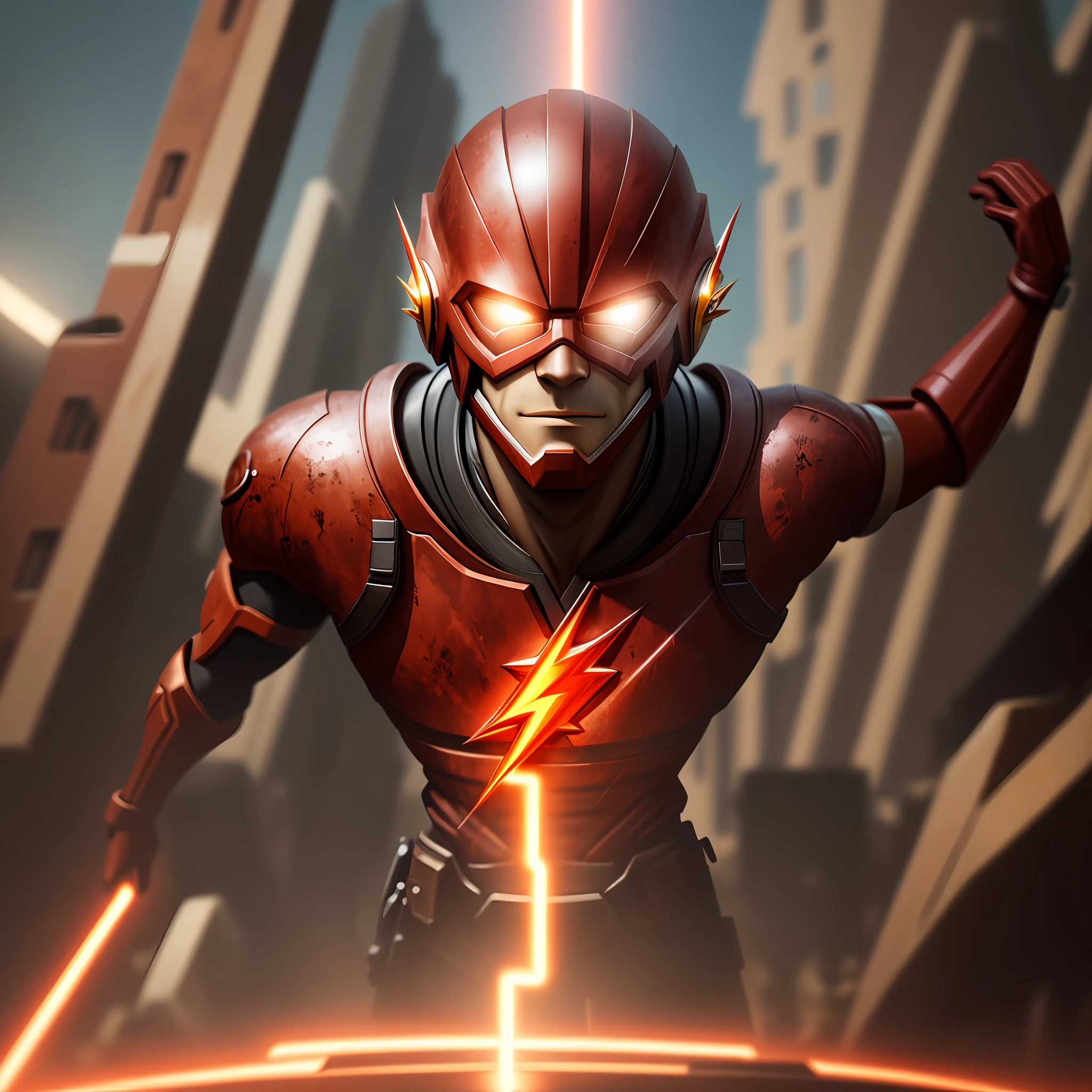 Flash of the Future in rusty high resolution in 4K