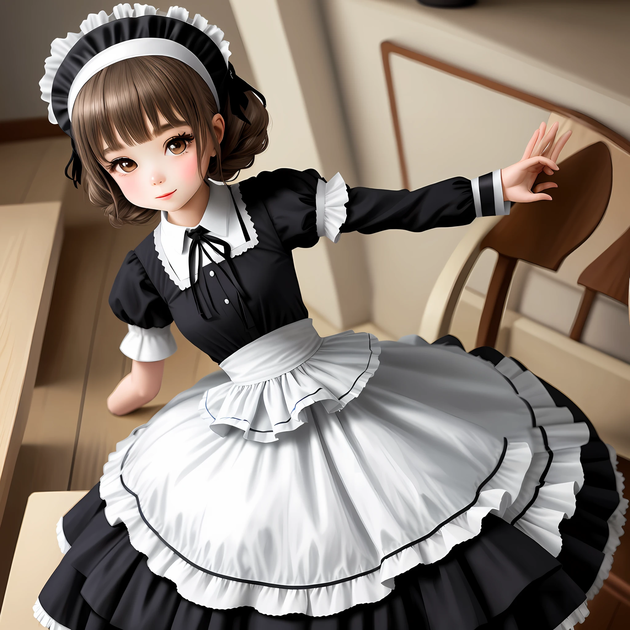 Maid girl