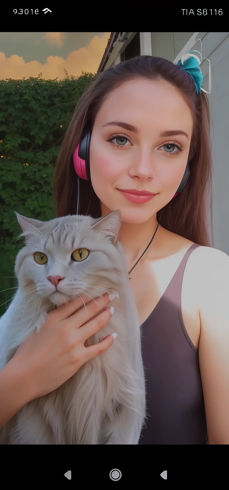European girl portrait