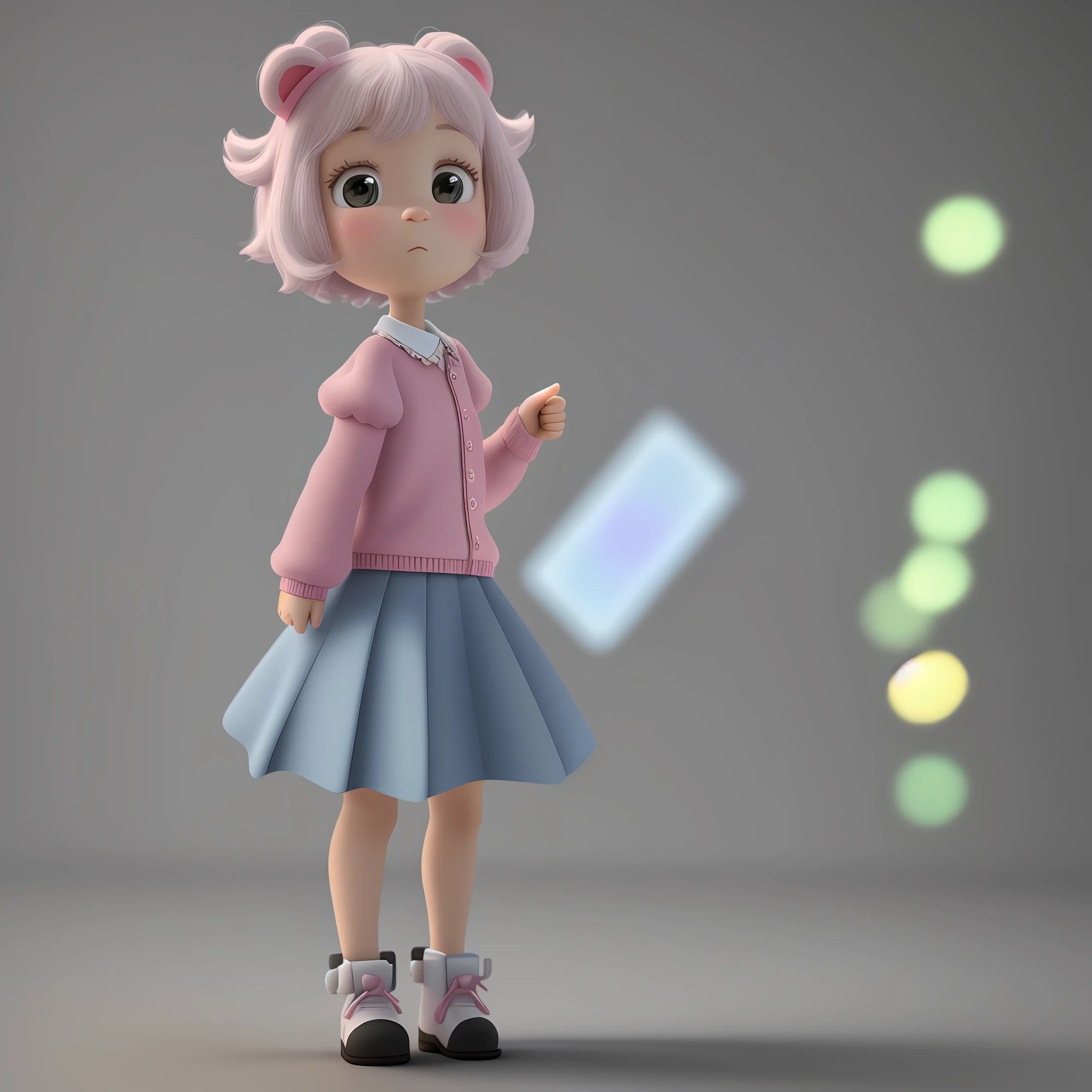 Tiny and cute, character standing, soft and soft lighting, soft pastel colors, young scottie, 3D blender rendering, polycount, modular constructivism, pop surrealism, renderizaçãohttps://i.postimg.cc/t4srKJCn/IMG-20230225-WA0000.jpg