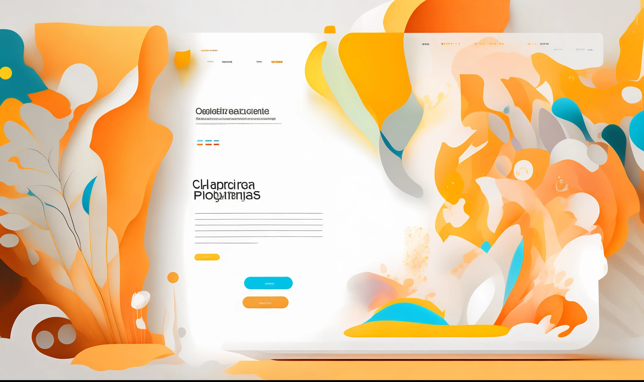 landing page, web, moderno