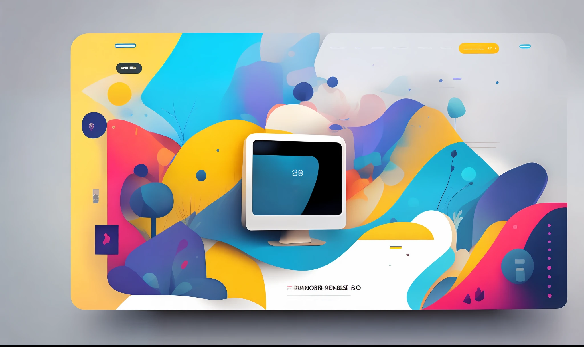landing page, web, moderno