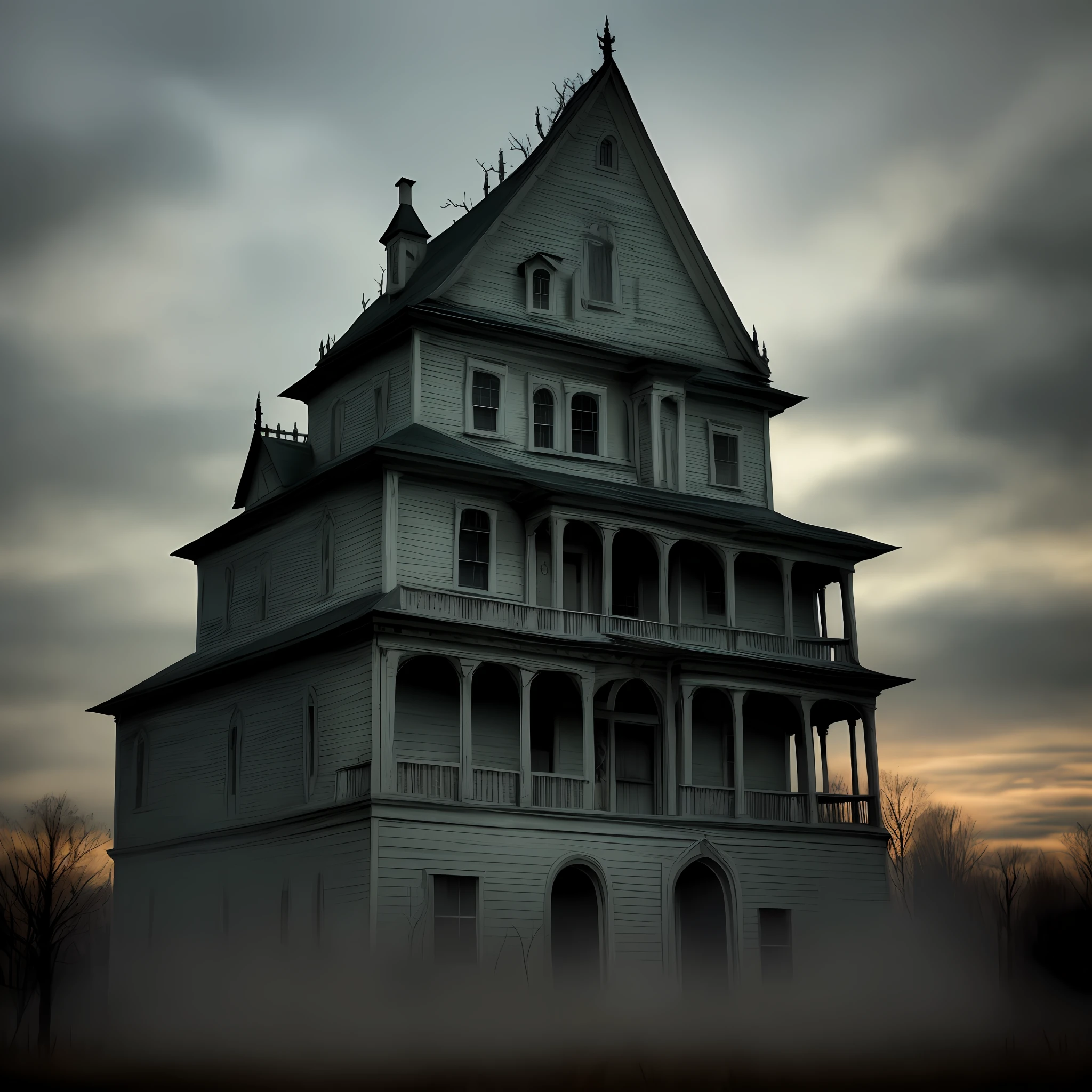 "It's the first time I've seen such a non-scary haunted house."