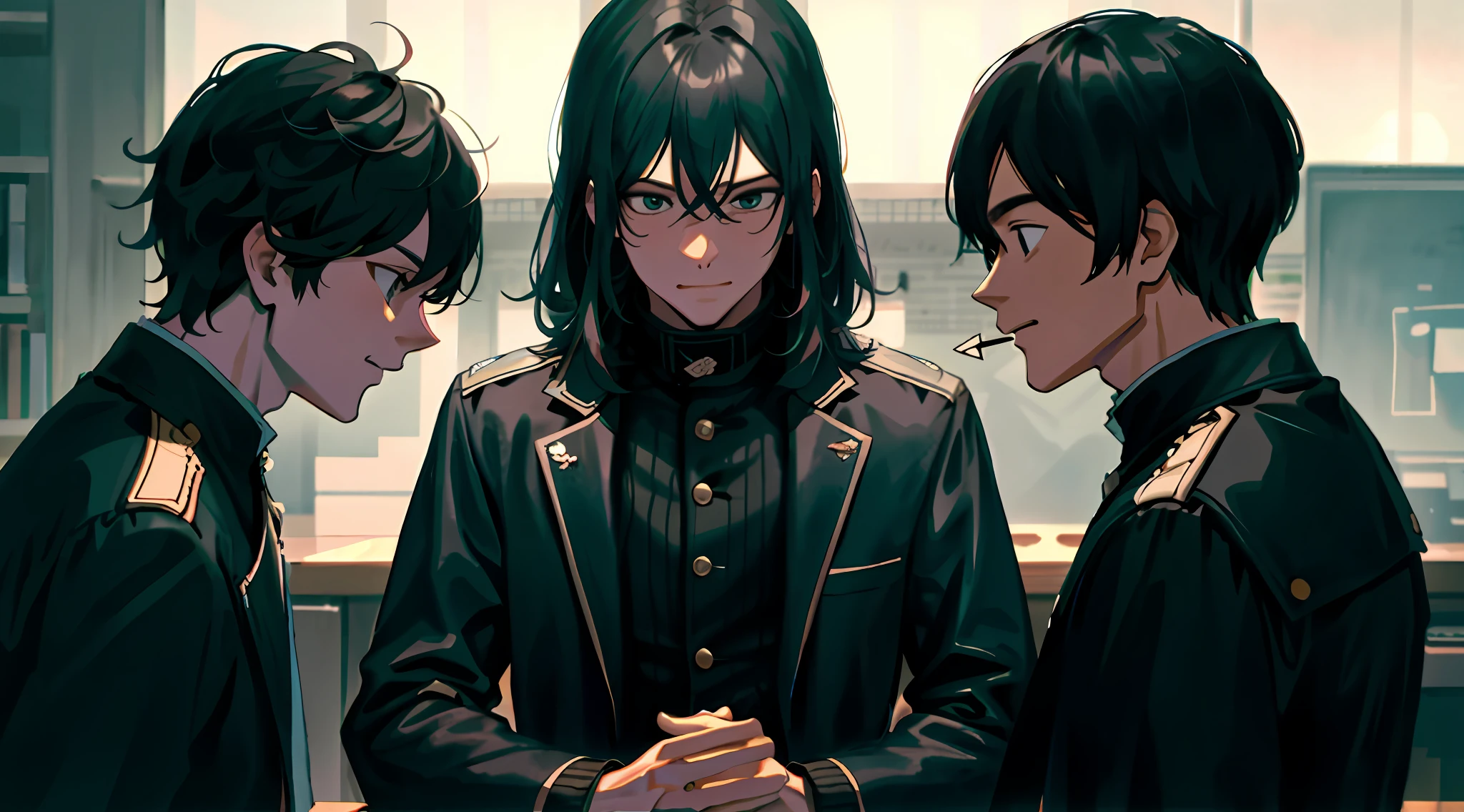 Look down on each other, mock