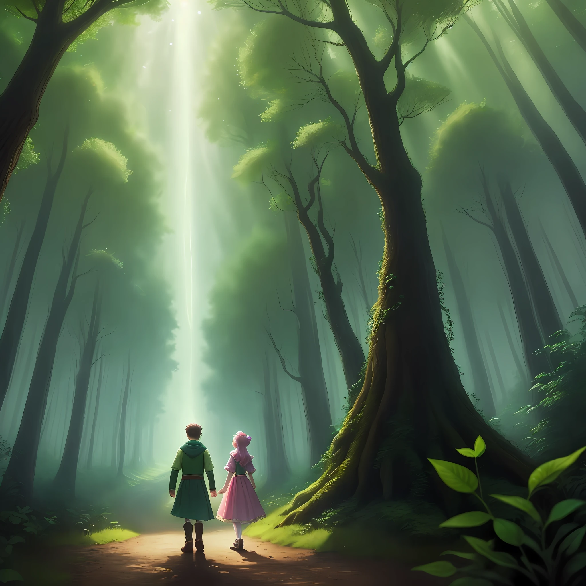 As they enter the Enchanted Forest, Johnny and his friends come across a bright fairy named Aurora. She tells them about a mystery surrounding the disappearance of magic in the forest. Determined to help, they offer to find the magical objects that have been stolen.