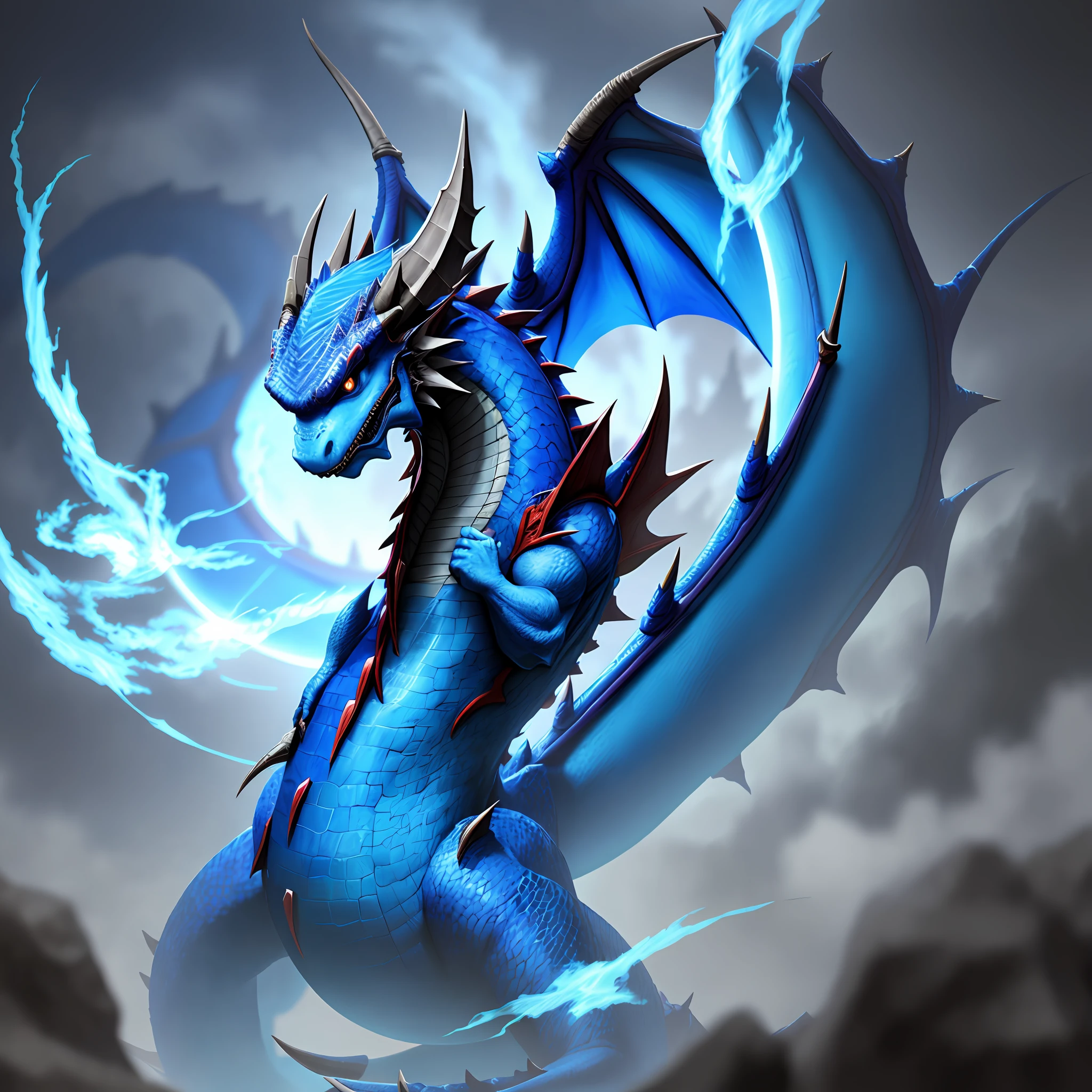 blue dragon
