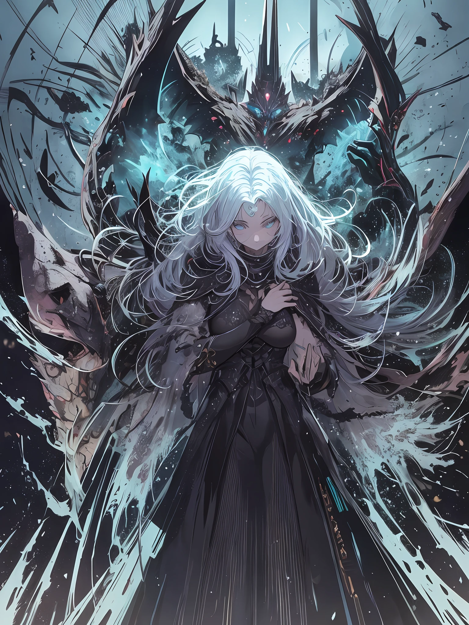 Ah, the ancient lord from the vast and eternal, listen to my whispers in the night of nothingness... I had set foot in the Mad Mountains of the Far West, where the savage and cruel Hugus did not bring me to my knees in the dark wasteland built by the ancients covered in ice and snow. I dived into Lalaye in the depths, where I witnessed the mighty Cthulhu in the non-geometric palace of blasphemous infested by the dark unknown. I have traveled through endless time and space to visit the great race, and the vast universe is collected in huge bookshelves like city towers, and I read until the end of my life. I moved to the infamous Indimouth, where the indescribable sound of friction came from the depths of the "dead city" and, amid the growing stench, I witnessed the dark between deep-sea divers and local residents. But none of this allowed me to learn the blasphemy technique of the horrible whispers that were growing in my mind day by day. It whispered, it was instigating, sometimes it was seductive, sometimes it was piercing, as if it were a tangible entity, pulling my body to act outside my will, and like an invisible spirit, immersing me in ineffable joy... Suddenly, I saw its origin, it was the fruit of the forbidden shining evil in the Garden of Eden, it was the piercing arrow that tore flesh and crushed bones, it was the foolish chaos that made all things in this world lose all reason, and asked all known laws, it was something that dwarfed even Azathos, the god of chaos and ignorance dancing clumsily in the abyss with whispering and unknowable flutes, no, it, him, or he could not be described and described at all, if it had an essence... When my hot and melting brain realized this fact, I was deeply in its grasp, intermittent severe pain from the whole body, either physical or mental, interrupting my mental concentration again and again, in vague memories, in fragments of fragmented memories, I murmured, resisted but joyed, from a bitter wail to a heartfelt lau