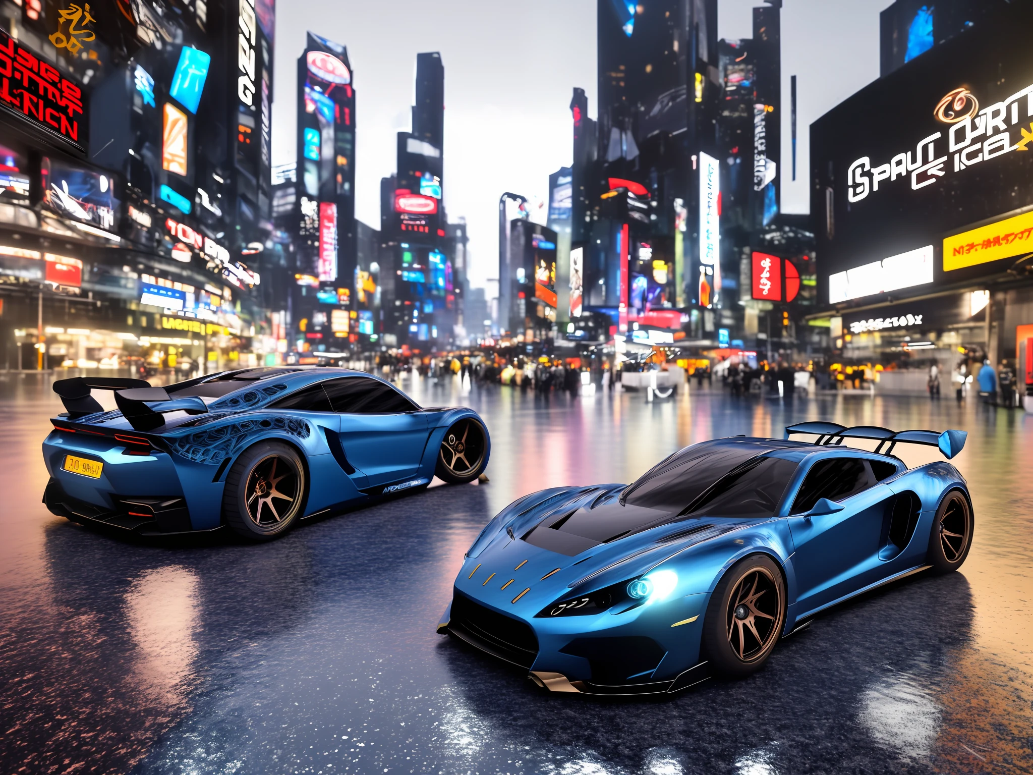 sport car,tuned, motion, (at night:2) (motion blur:1. 3), movie action scene, (Need for Speed:1. 1), wet reflection, racing game, (cityscape in background:1. 5), (detailed stunning environment:1.5), moody dark atmosphere, neon underground aesthetics, (sci-fi), cyberpunk, blade runner, cinematic, cover art, (low front angle),intricate, (highly detailed:1.5), digital painting, digital art, artstation, concept art,(color contrast:1. 1), (Wide lens:1.5),best quality masterpiece, (photorealistic:1.5), sharp focus, 8k, HDR, shallow depth of field, broad light, high contrast, light sparkles, chromatic, sharp focus,transparent,(clear photo:1.5)