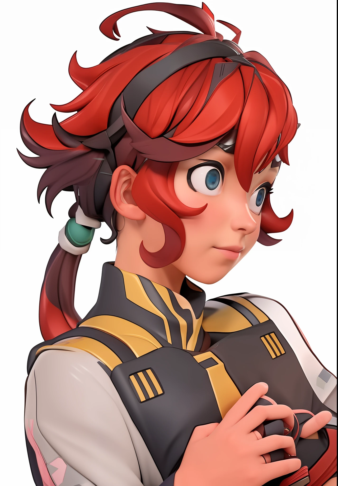 Female Protagonist, Female Protagonist, 8K, Official Character Art, Portrait of a Female Anime Anime Cadet Girl, Kushart Kents, Zodiac Girl Portrait Knight, Official Art, Ryusei Kishida, Wataru Kajiga, Inspired by Kushard Krenz, 3DMM, Troubled Expression, Beautiful Eyes,
