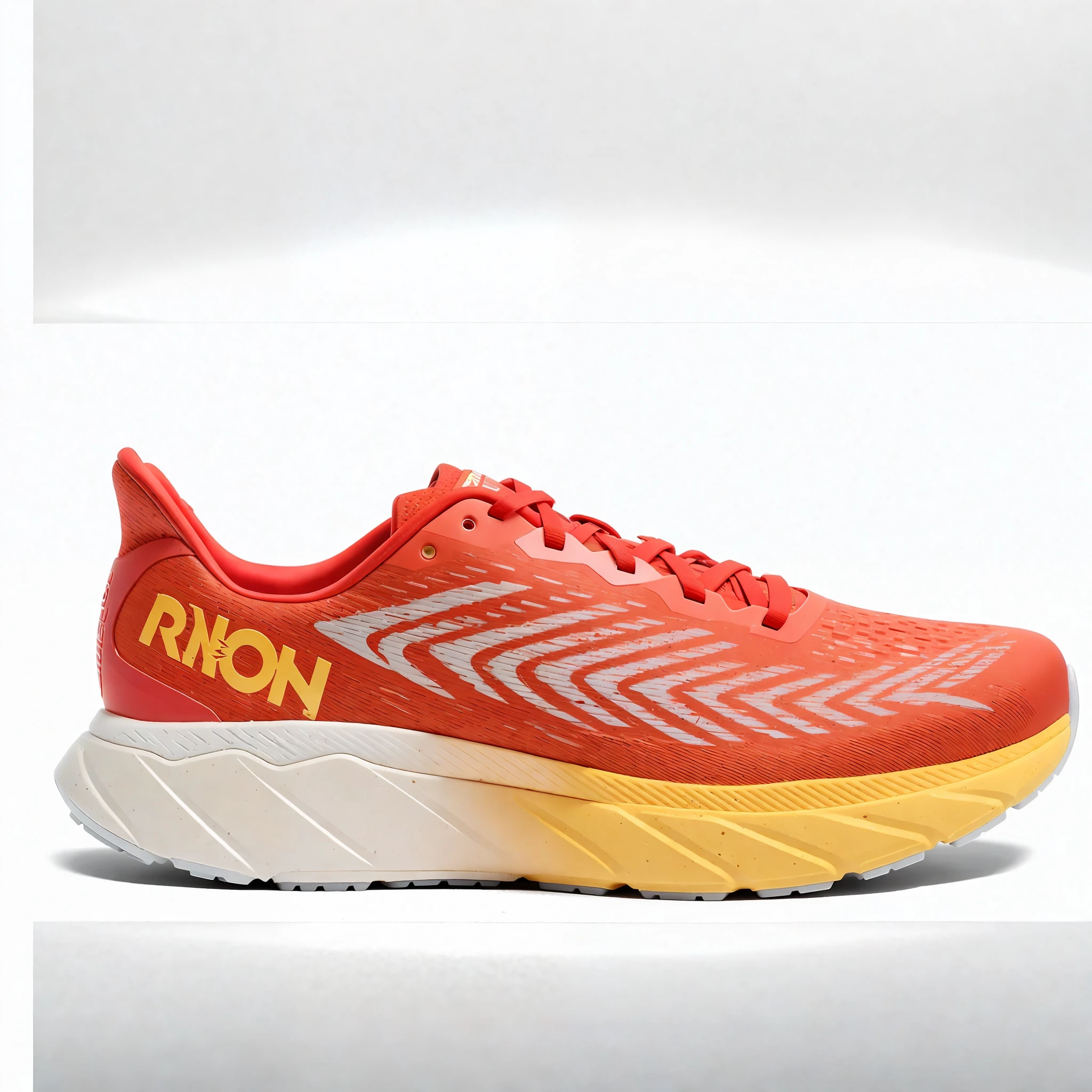 a close up of a pair of running shoes on a white surface, running shoes, top angle view, 16k, 1 6 k, coral red, ƒ/5.0, 12k, 2 0 2 1, 2021, 1 2 k, profile shot, 2 0 2 2, 2022, 10k