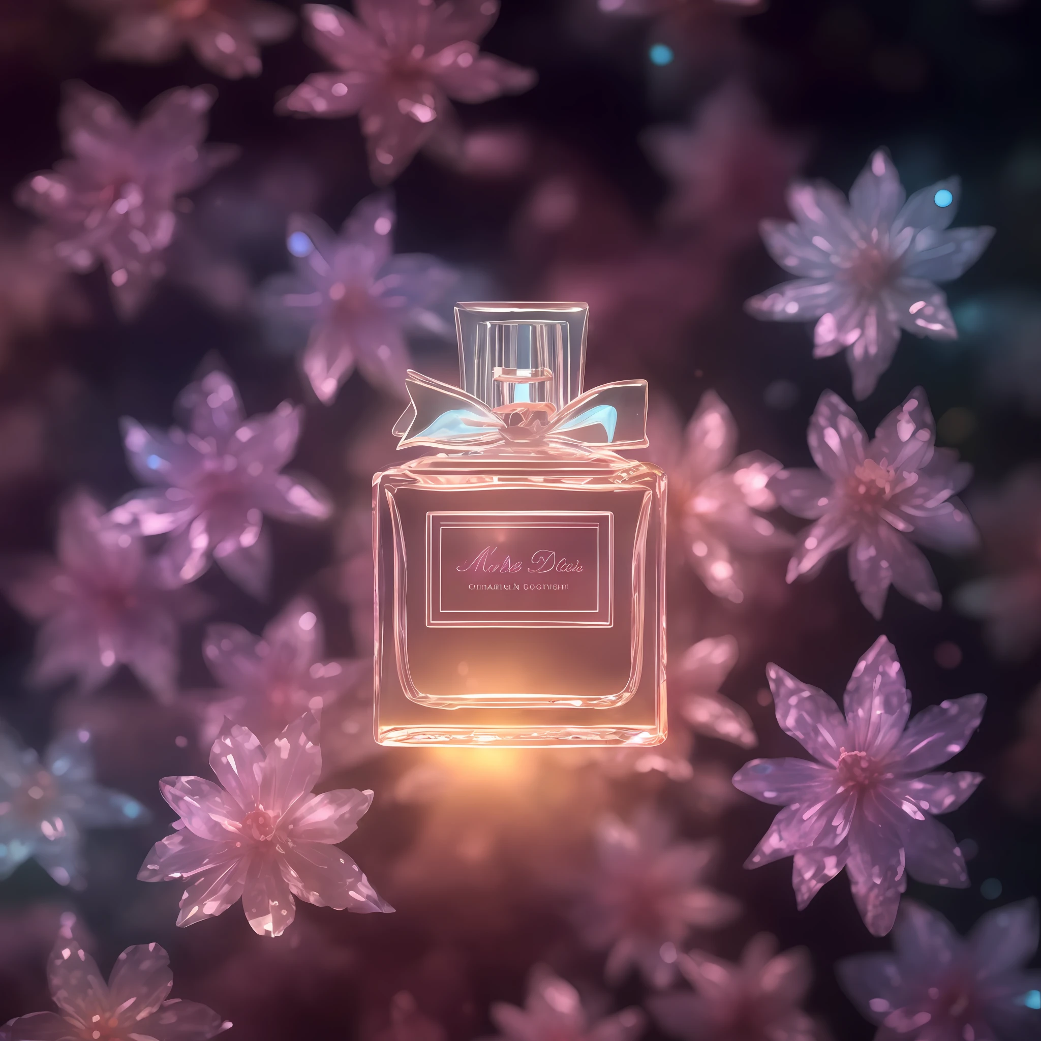 crystal spring blossom,
fantasy, galaxy, transparent,
shimmering, sparkling, splendid, colorful,
magical photography, dramatic lighting, photo realism, ultra-detailed, 4k, Depth of field, High-resolution