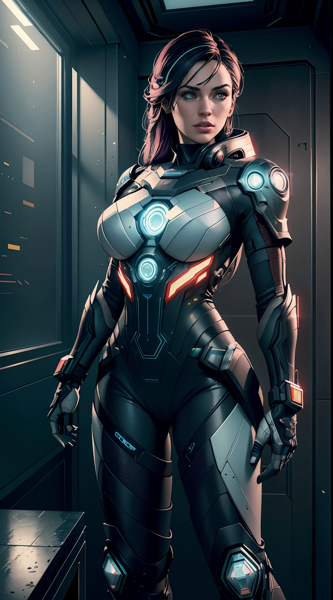 (comic style), (colored line art:1.5), ((Best quality)), ((masterpiece)), (detailed:1.4), 3D, an image of a beautiful cyberpunk female,HDR (High Dynamic Range),Ray Tracing,NVIDIA RTX,Super-Resolution,Unreal 5,Subsurface scattering,PBR Texturing,Post-processing,Anisotropic Filtering,Depth-of-field,Maximum clarity and sharpness,Multi-layered textures,Albedo and Specular maps,Surface shading,Accurate simulation of light-material interaction,Perfect proportions,Octane Render,Two-tone lighting,Wide aperture,Low ISO,White balance,Rule of thirds,8K RAW, (realistic:1.3), (mature adult:1.5)