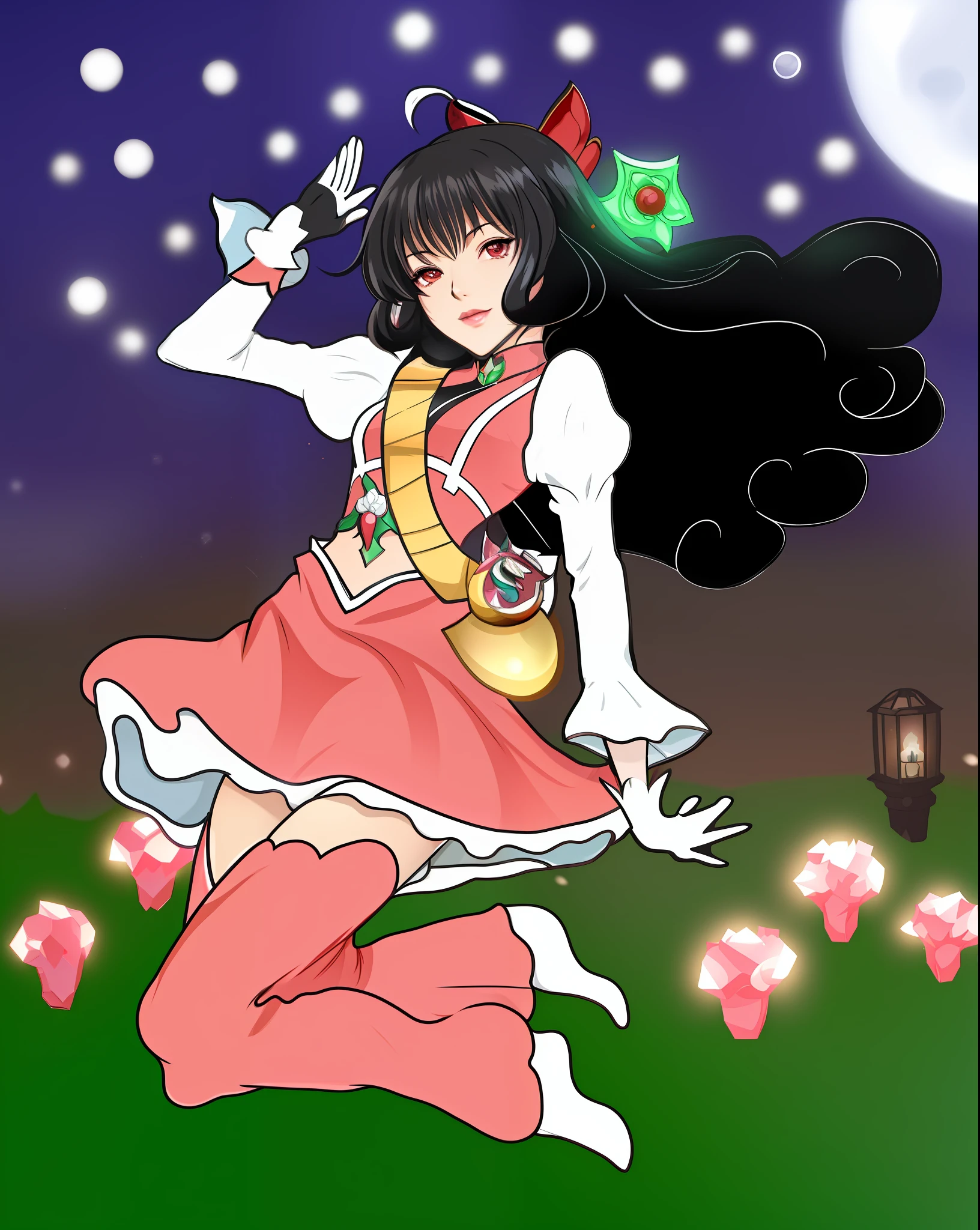 A close-up of a woman in a red dress with long hair, beautiful and attractive anime woman,((a beautiful fantasy empress)), seductive anime girl, beautiful anime woman, glamorous Tifa lockheart, beautiful avatar images, Mai shiranui, lady in red armor, Tifa, (lingerie: 1.2), photoreal, upon_body, tyndall effect, photorealistic, dark studio, edge lighting, two-tone lighting, (high detail skin: 1.2), 8k UHD, DSLR, soft lighting, high quality, volumetric lighting, candida, photography, high resolution, 4k, 8k, Bokeh,
