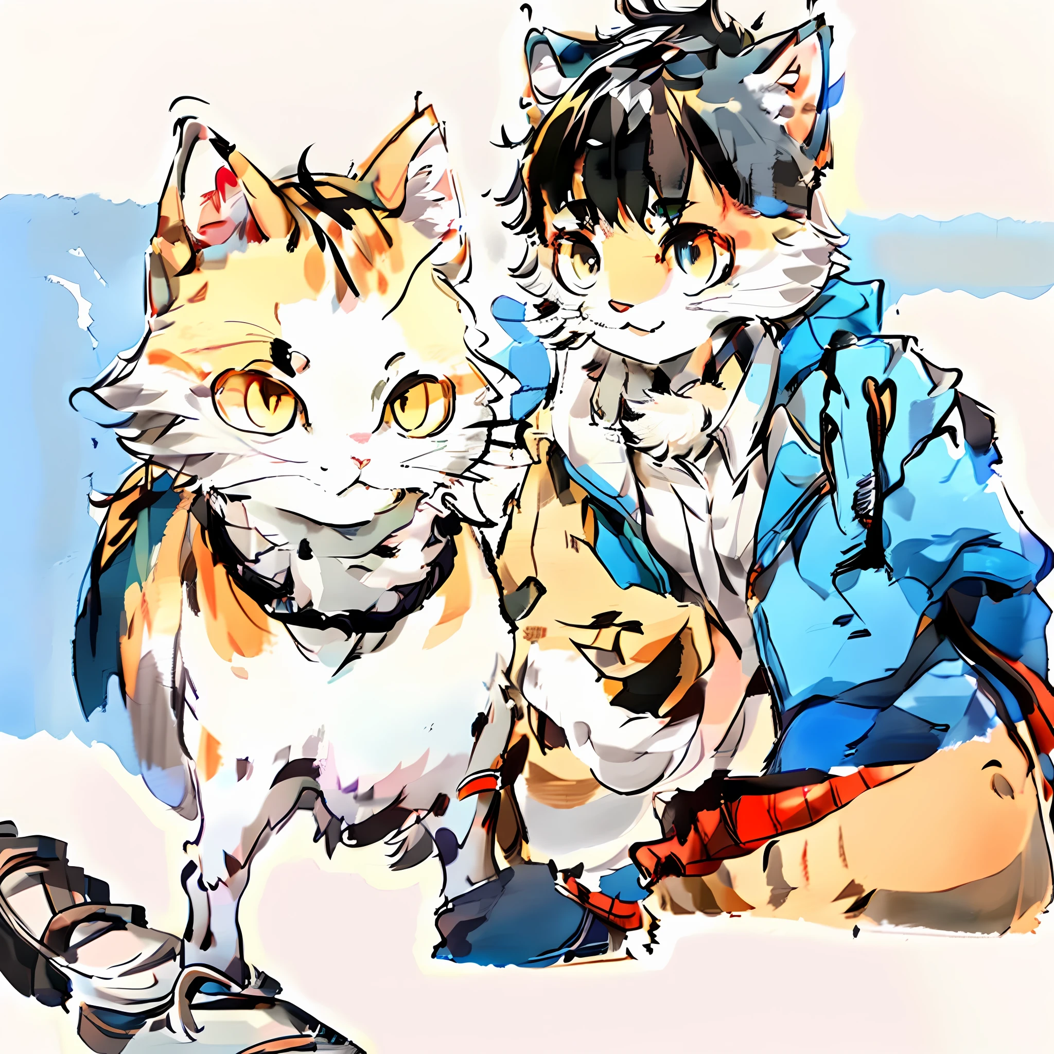 A cat