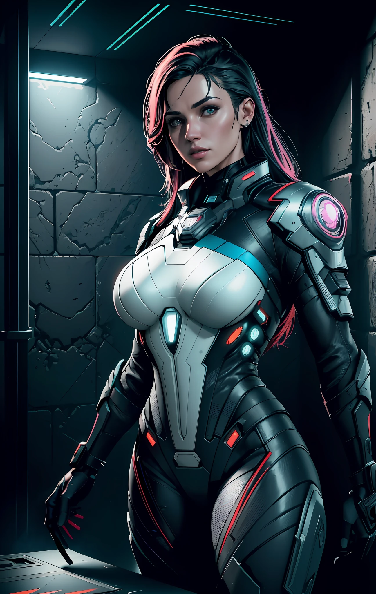 (comic style), (colored line art:1.5), ((Best quality)), ((masterpiece)), (detailed:1.4), 3D, an image of a beautiful cyberpunk female,HDR (High Dynamic Range),Ray Tracing,NVIDIA RTX,Super-Resolution,Unreal 5,Subsurface scattering,PBR Texturing,Post-processing,Anisotropic Filtering,Depth-of-field,Maximum clarity and sharpness,Multi-layered textures,Albedo and Specular maps,Surface shading,Accurate simulation of light-material interaction,Perfect proportions,Octane Render,Two-tone lighting,Wide aperture,Low ISO,White balance,Rule of thirds,8K RAW, (realistic:1.3), (mature adult:1.5)