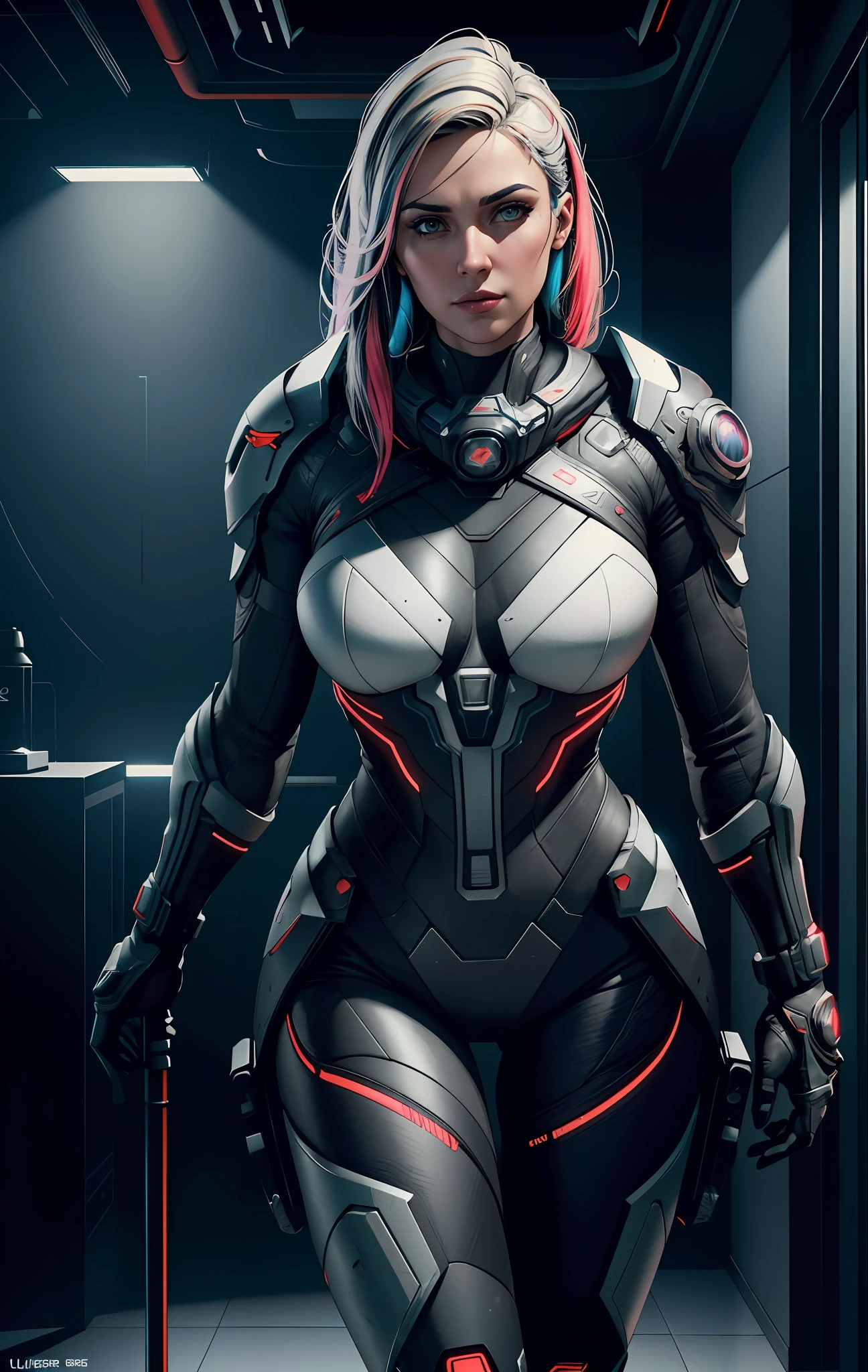 (comic style), (colored line art:1.5), ((Best quality)), ((masterpiece)), (detailed:1.4), 3D, an image of a beautiful cyberpunk female,HDR (High Dynamic Range),Ray Tracing,NVIDIA RTX,Super-Resolution,Unreal 5,Subsurface scattering,PBR Texturing,Post-processing,Anisotropic Filtering,Depth-of-field,Maximum clarity and sharpness,Multi-layered textures,Albedo and Specular maps,Surface shading,Accurate simulation of light-material interaction,Perfect proportions,Octane Render,Two-tone lighting,Wide aperture,Low ISO,White balance,Rule of thirds,8K RAW, (realistic:1.3), (mature adult:1.5)