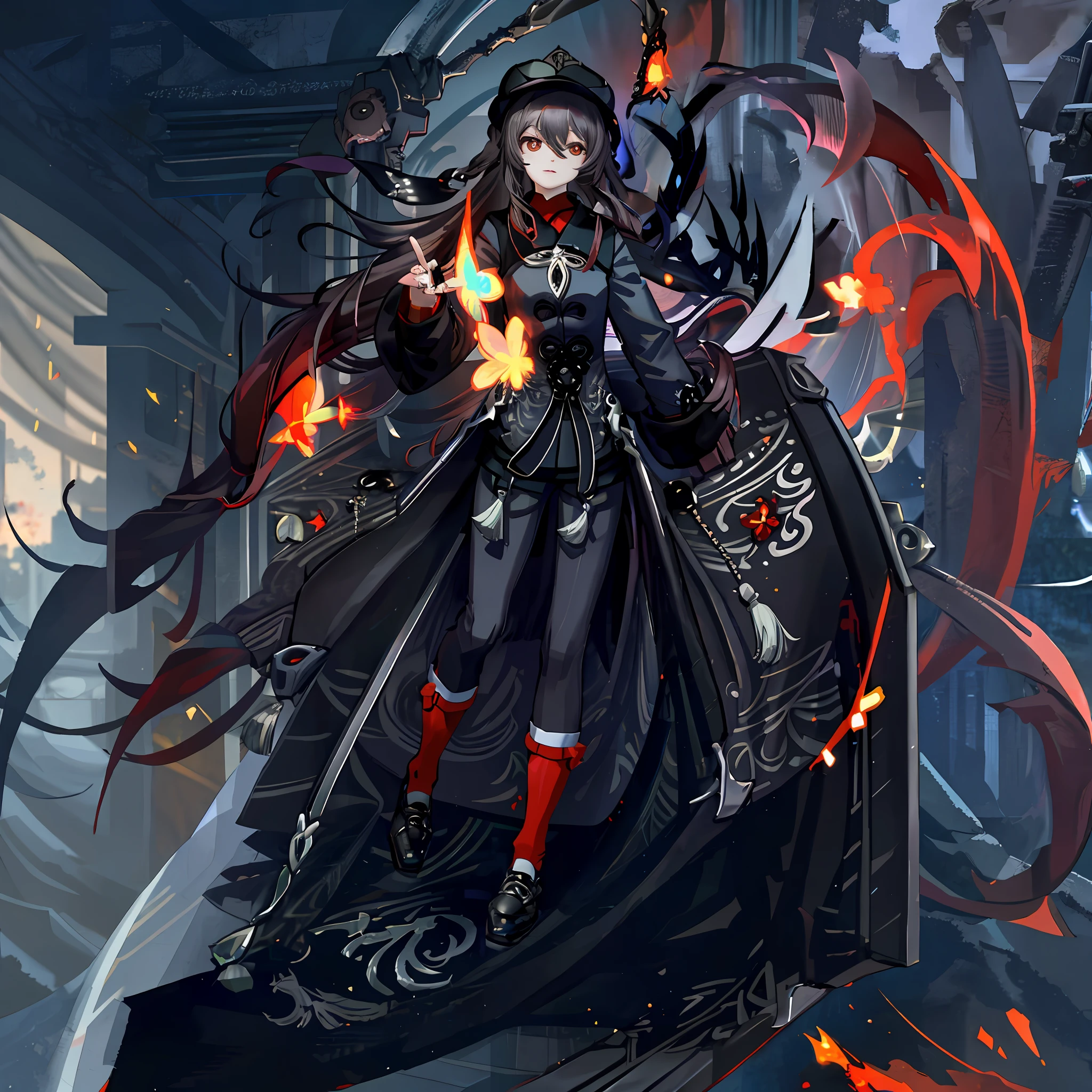 Fire butterfly