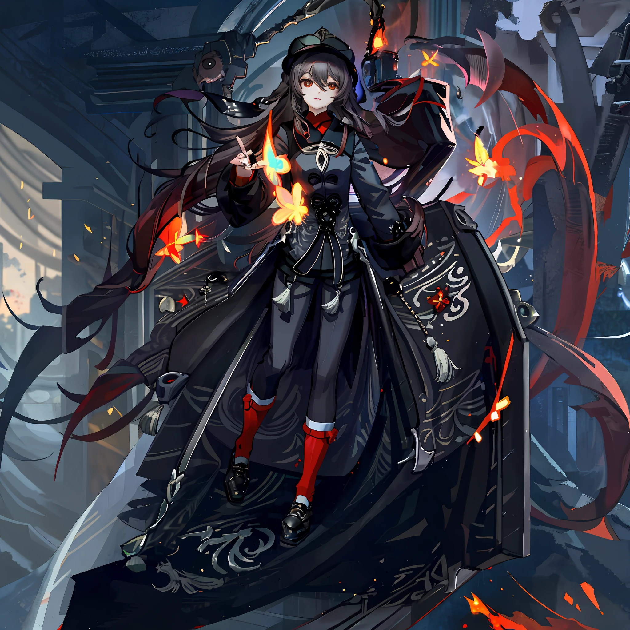 Fire butterfly