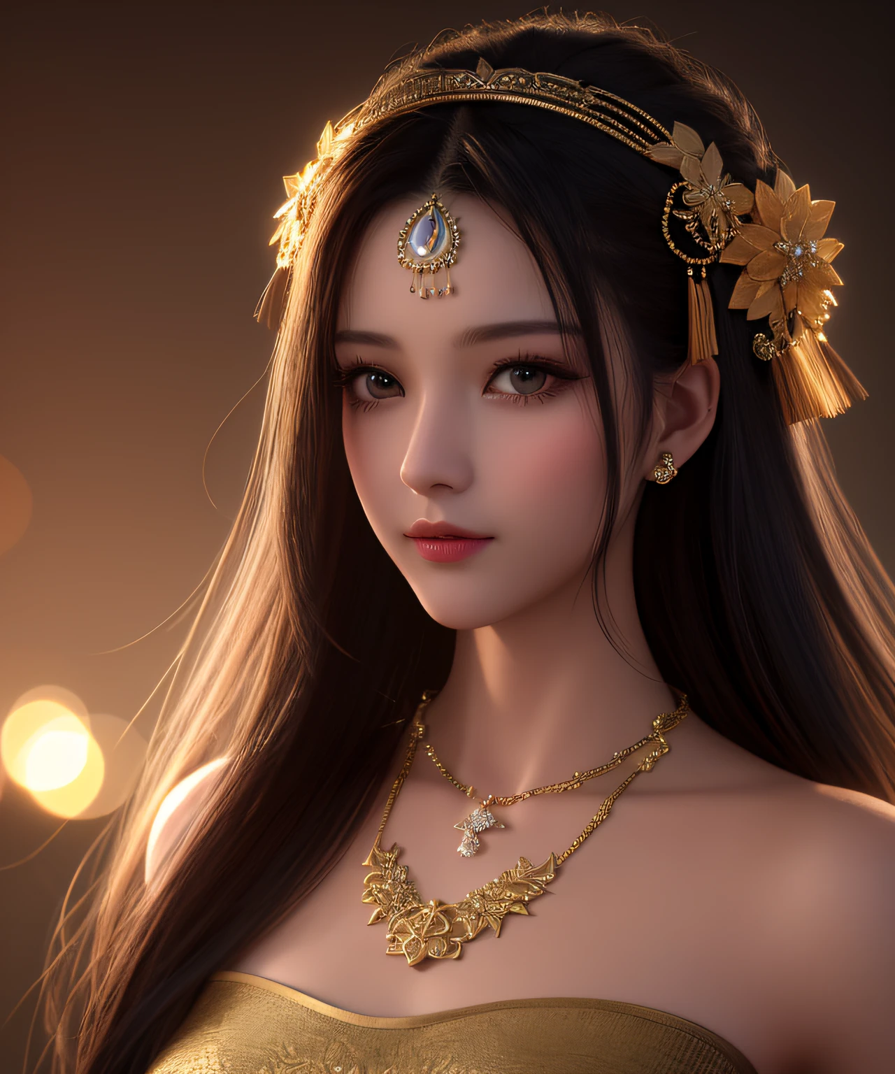 best quality, masterpiece, highres, 1girl,china dress,hair ornament,necklace, jewelry,Beautiful face,upon_body, tyndall effect,photorealistic, dark studio, rim lighting, two tone lighting,(high detailed skin:1.2), 8k uhd, dslr, soft lighting, high quality, volumetric lighting, candid, Photograph, high resolution, 4k, 8k, Bokeh,