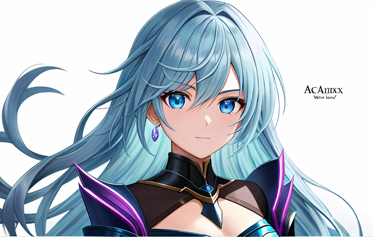 I gained the ability to cheat in the other world of the anime title, and I also made the real world a warrior - leveling up changed my life, detailed portrait of Lexia von Arcelia